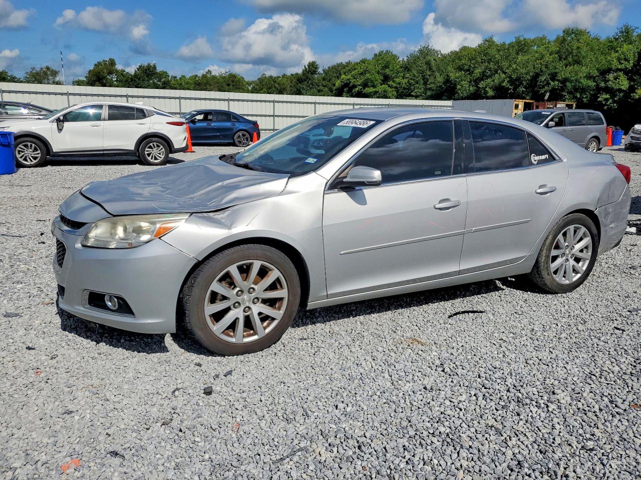 2015 Chevrolet Malibu 2lt Silver vin: 1G11D5SL0FF262404