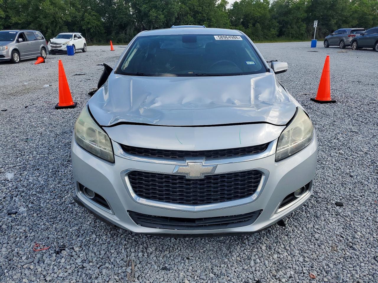 2015 Chevrolet Malibu 2lt Silver vin: 1G11D5SL0FF262404
