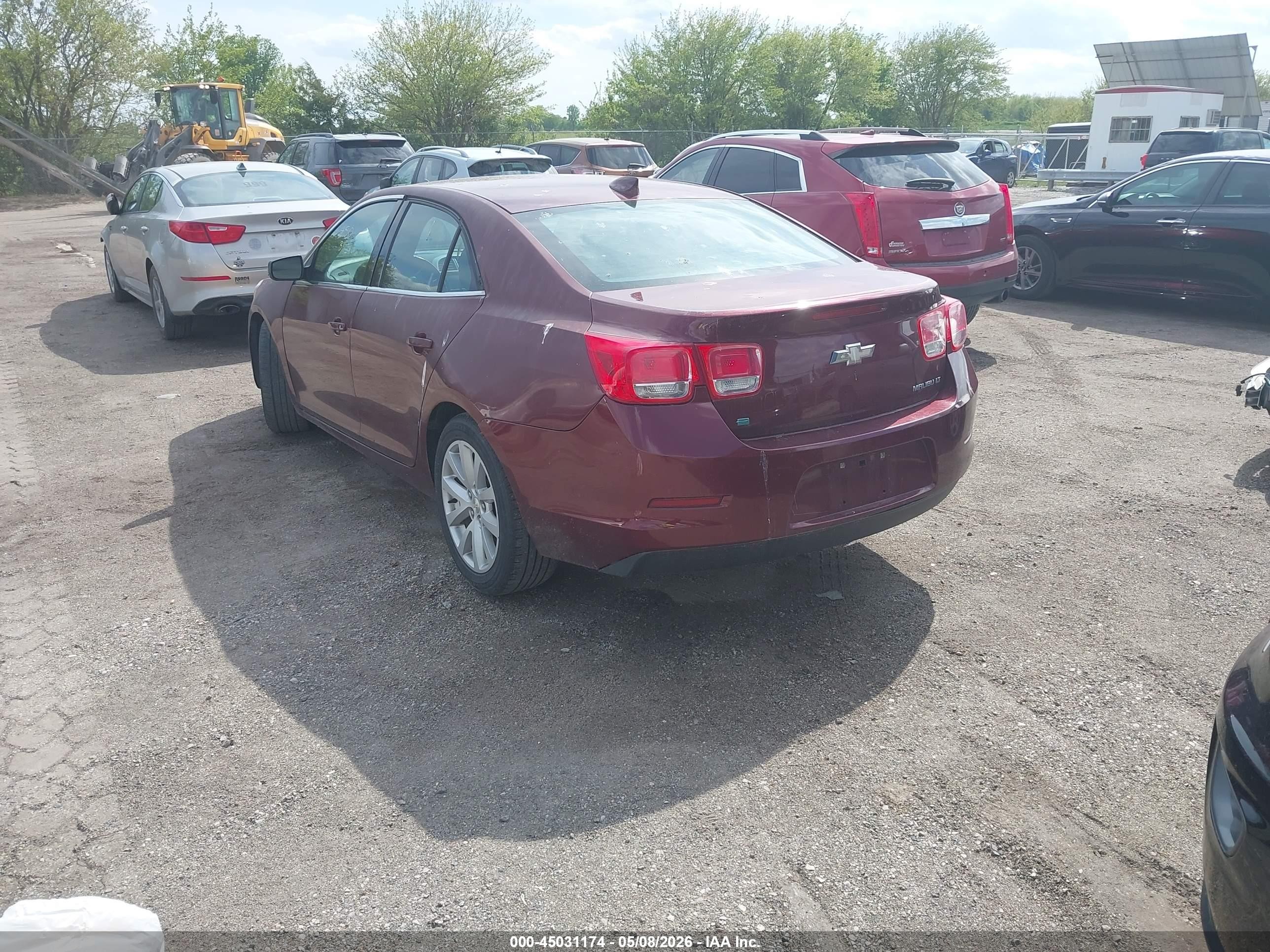 2015 Chevrolet Malibu 2lt Maroon vin: 1G11D5SL1FF125696