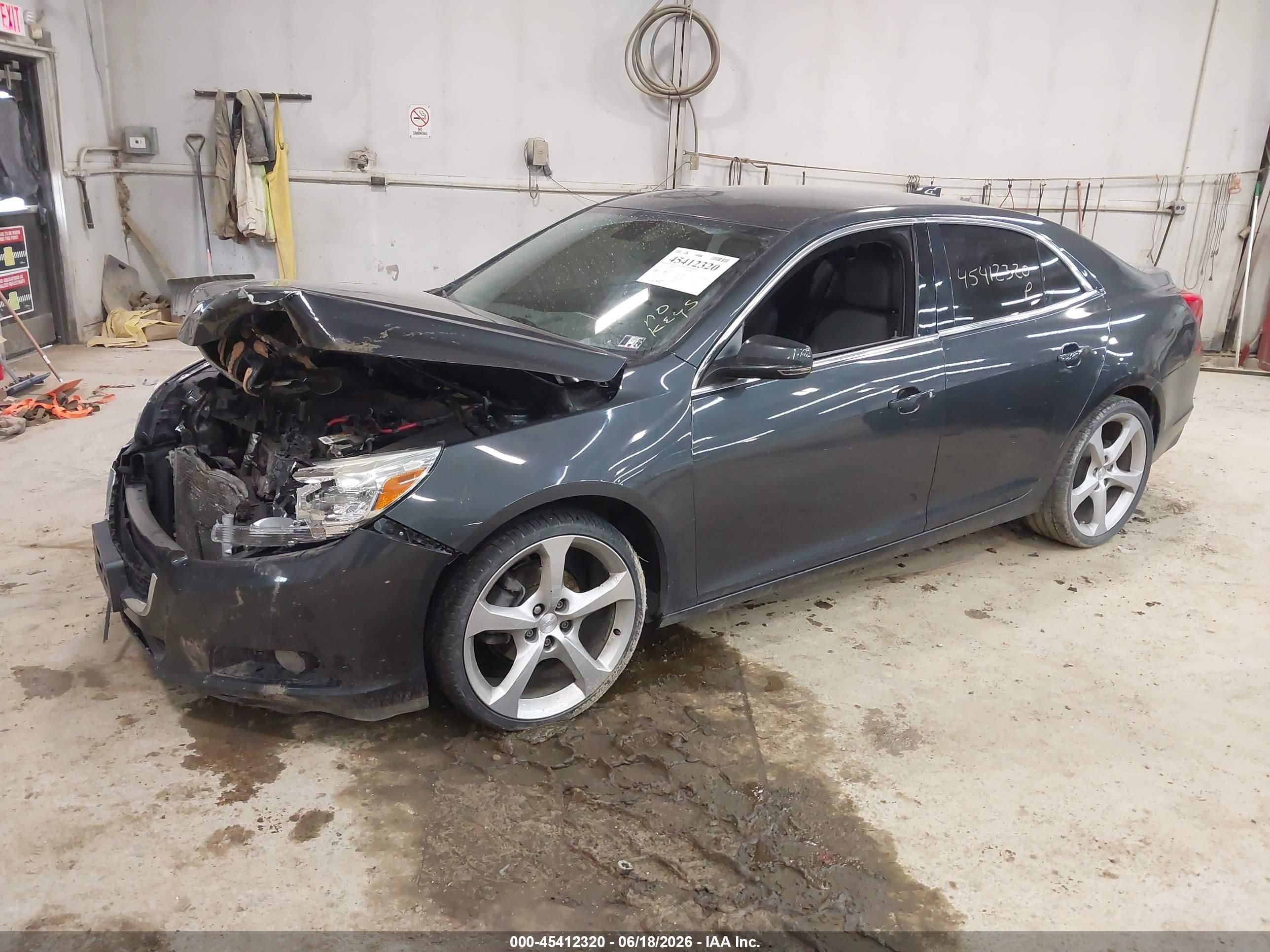 2015 Chevrolet Malibu 2lt Gray vin: 1G11D5SL1FF140134
