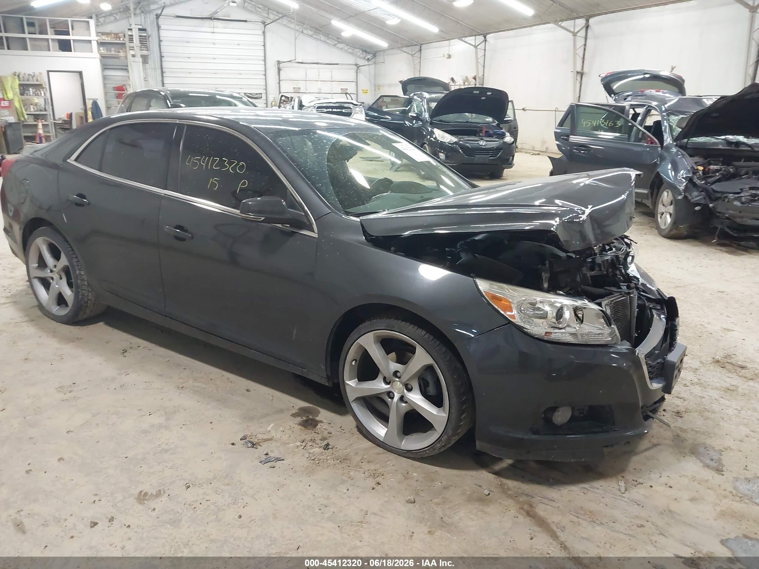 2015 Chevrolet Malibu 2lt Gray vin: 1G11D5SL1FF140134