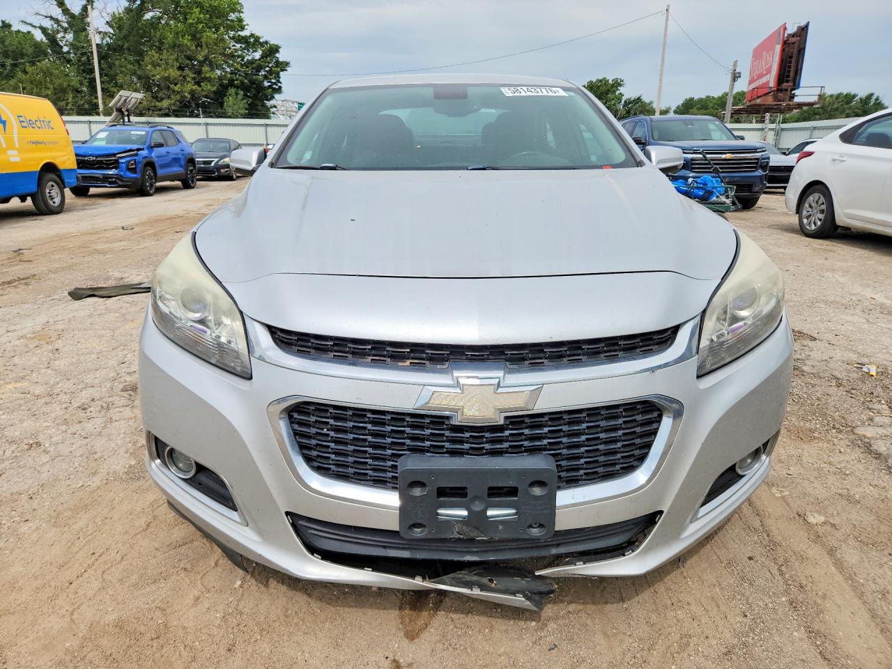 2015 Chevrolet Malibu 2lt Silver vin: 1G11D5SL1FF160352