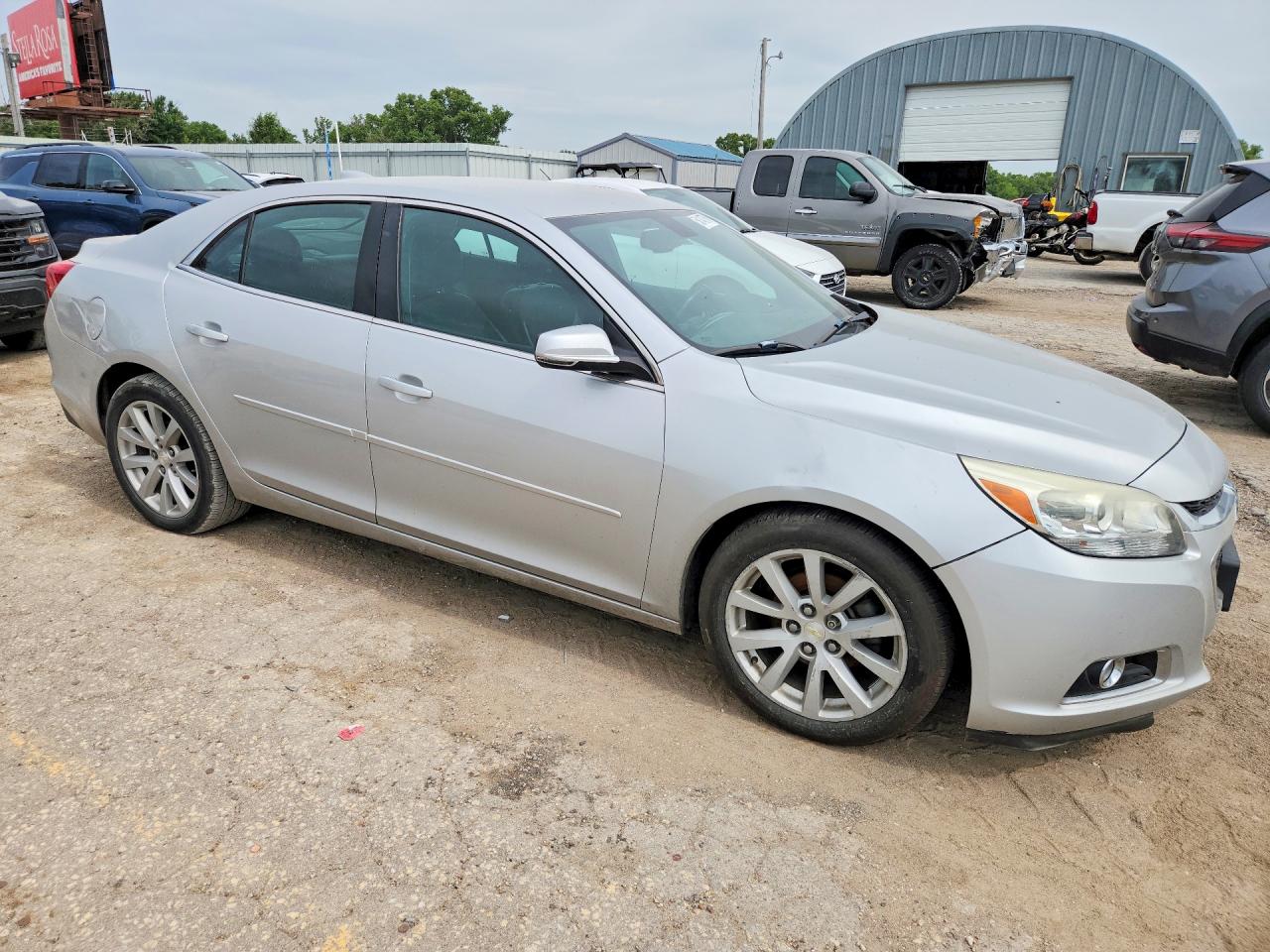 2015 Chevrolet Malibu 2lt Silver vin: 1G11D5SL1FF160352
