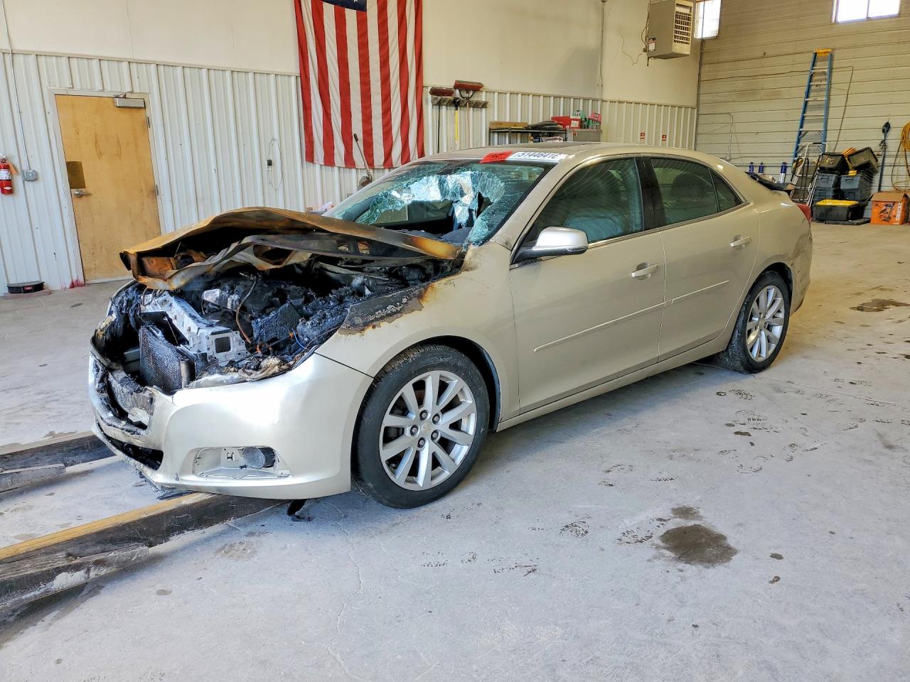 2015 Chevrolet Malibu 2lt Beige vin: 1G11D5SL1FF175692