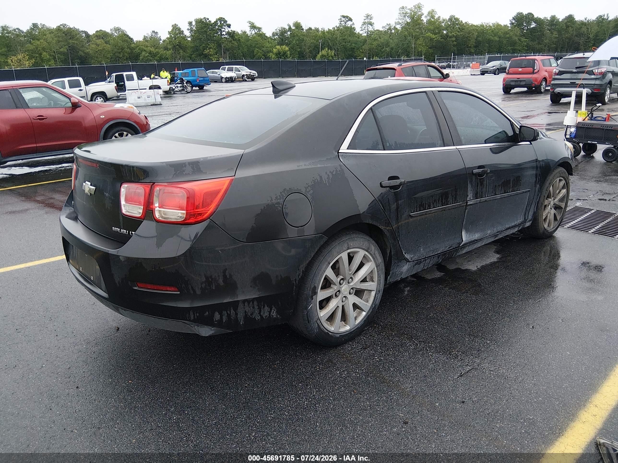 2015 Chevrolet Malibu 2lt Black vin: 1G11D5SL1FF259799