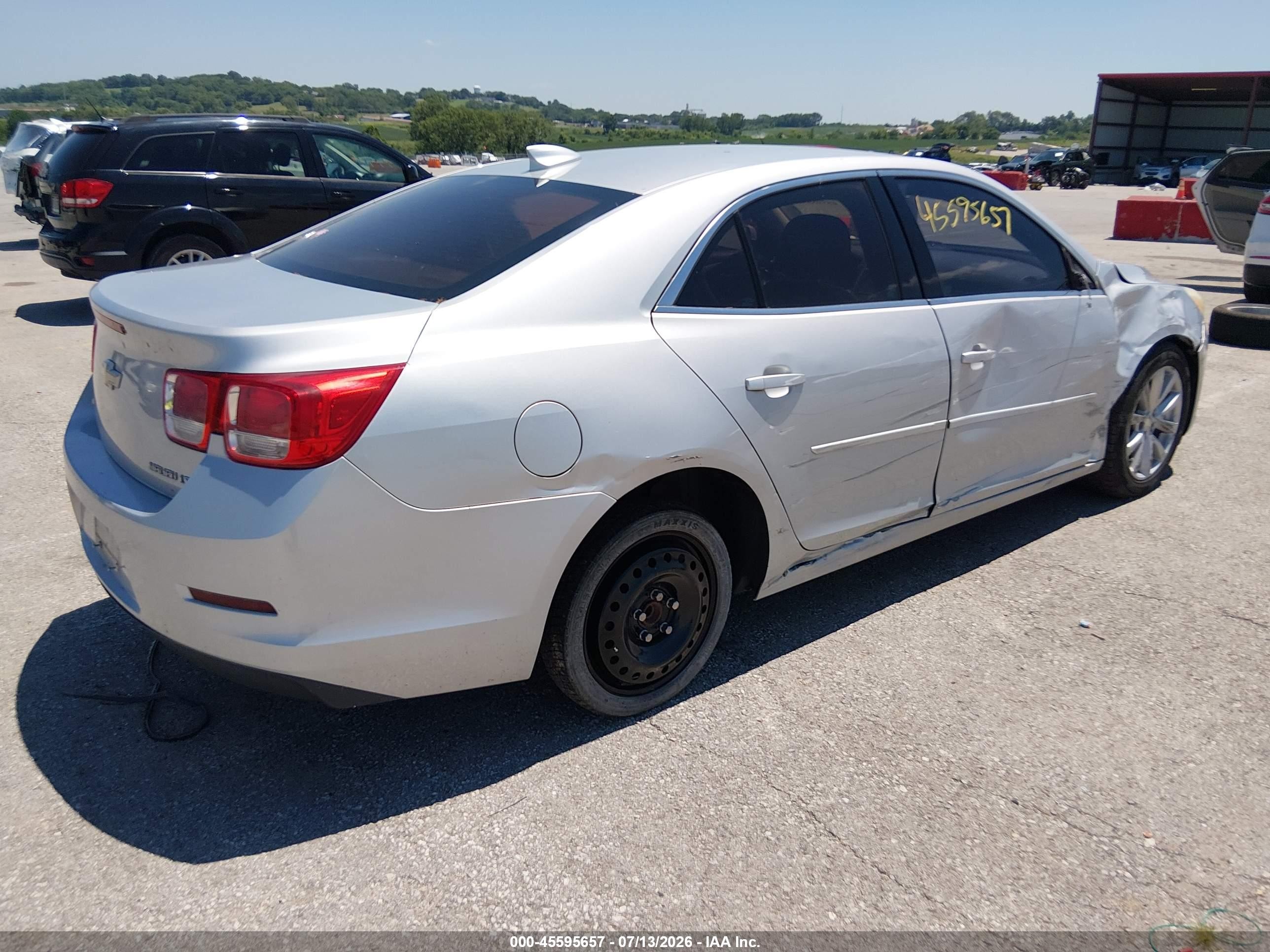 2015 Chevrolet Malibu 2lt Silver vin: 1G11D5SL1FF290924