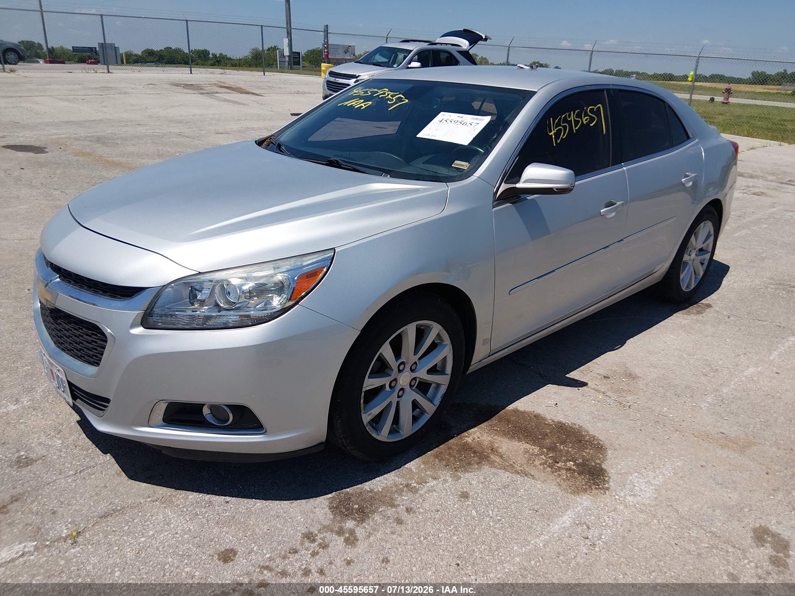 2015 Chevrolet Malibu 2lt Silver vin: 1G11D5SL1FF290924