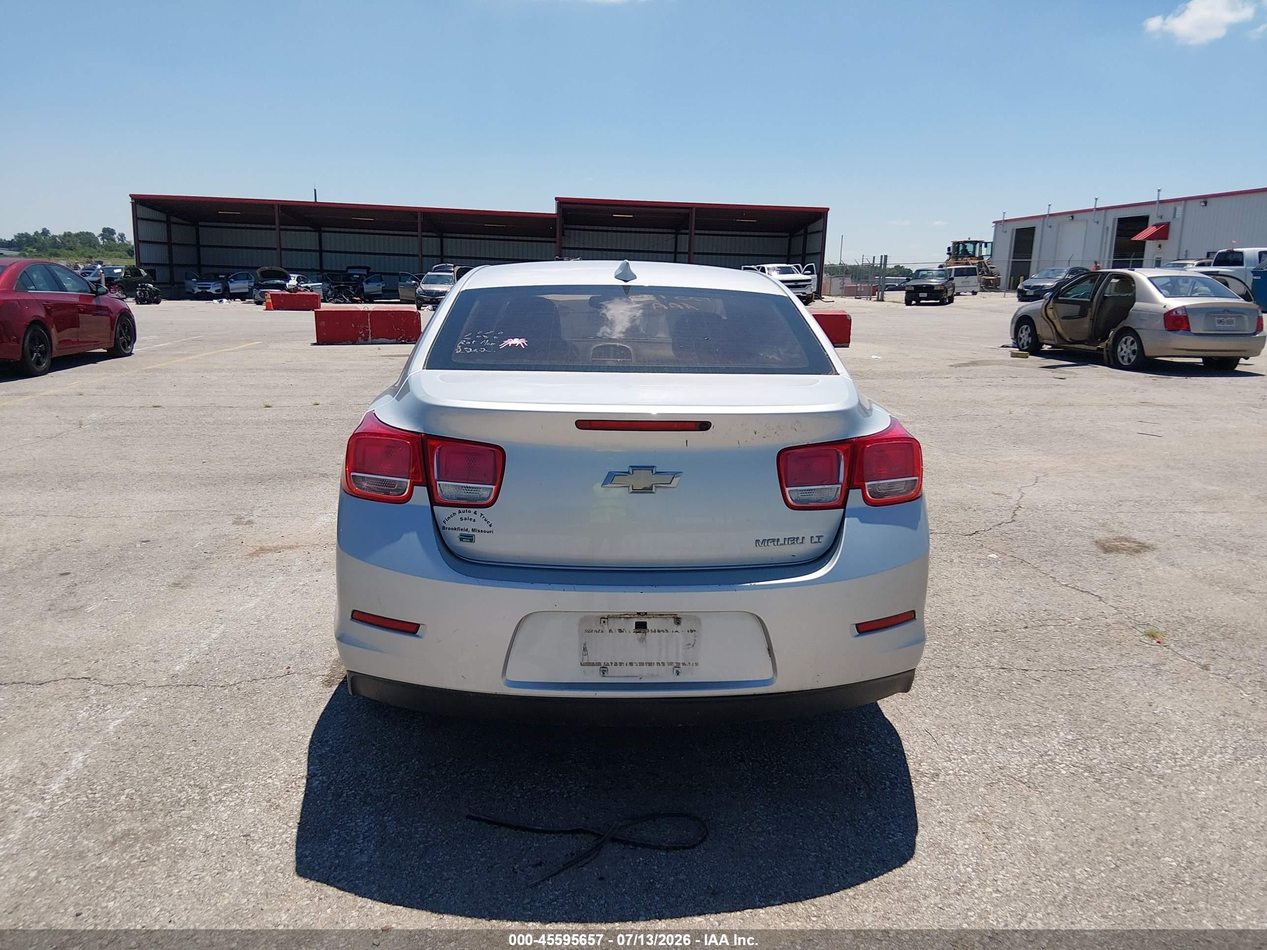2015 Chevrolet Malibu 2lt Silver vin: 1G11D5SL1FF290924
