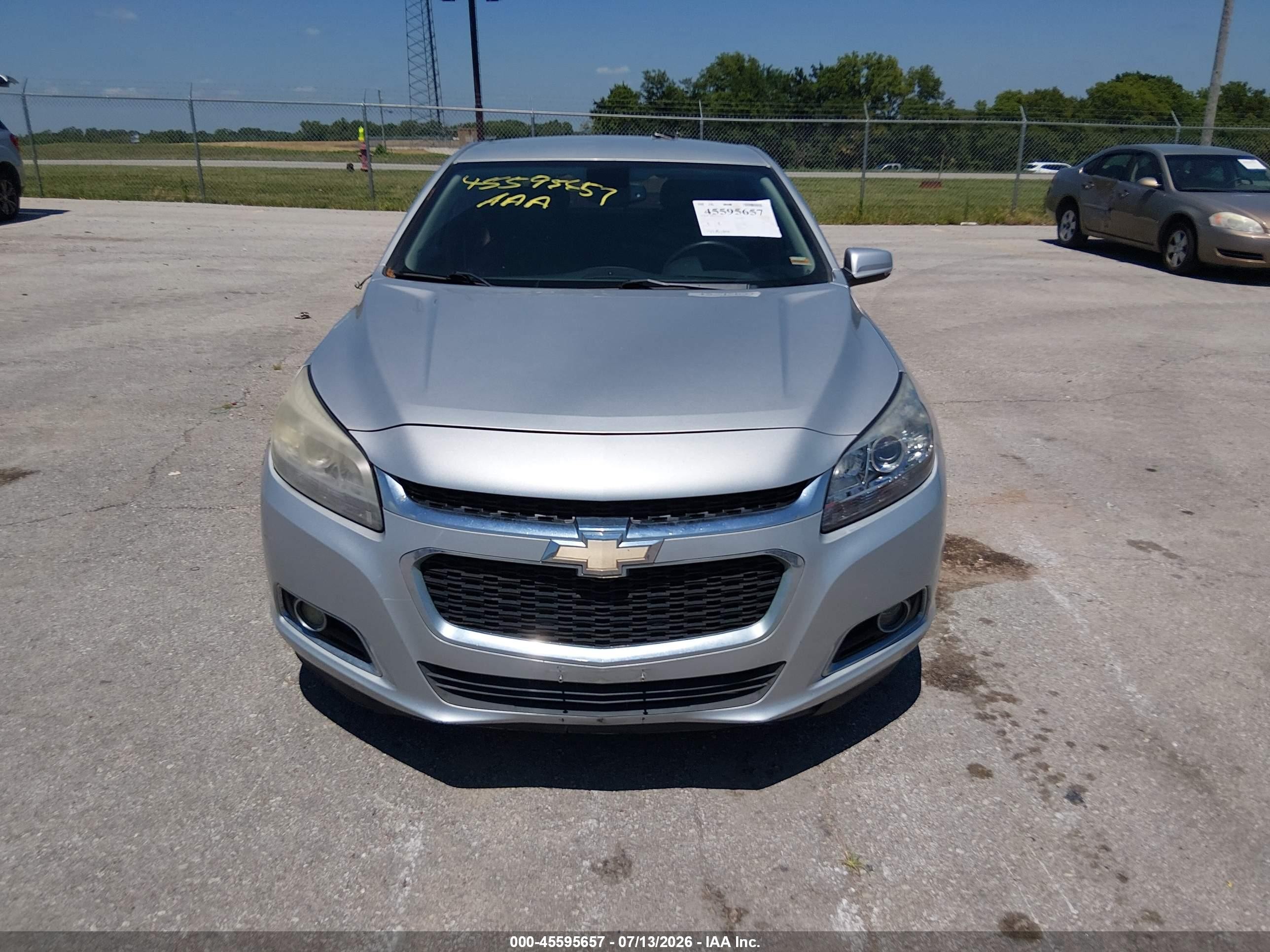 2015 Chevrolet Malibu 2lt Silver vin: 1G11D5SL1FF290924