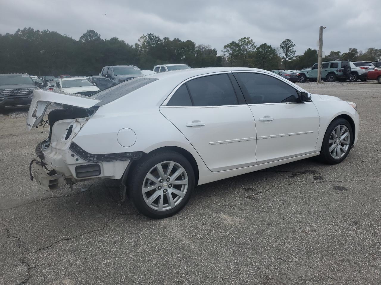 2015 Chevrolet Malibu 2lt White vin: 1G11D5SL1FF311545