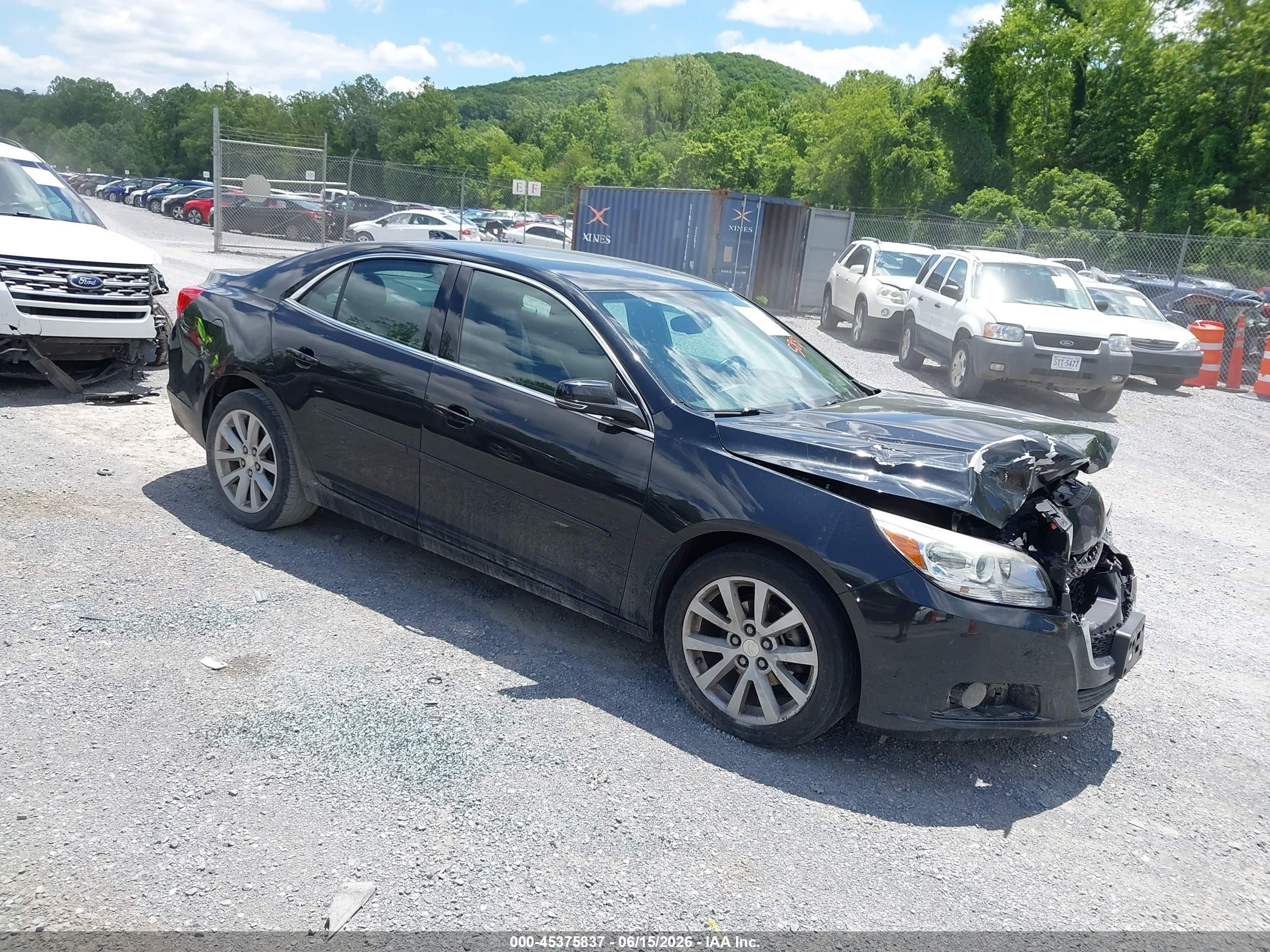 2015 Chevrolet Malibu 2lt Black vin: 1G11D5SL1FF322822