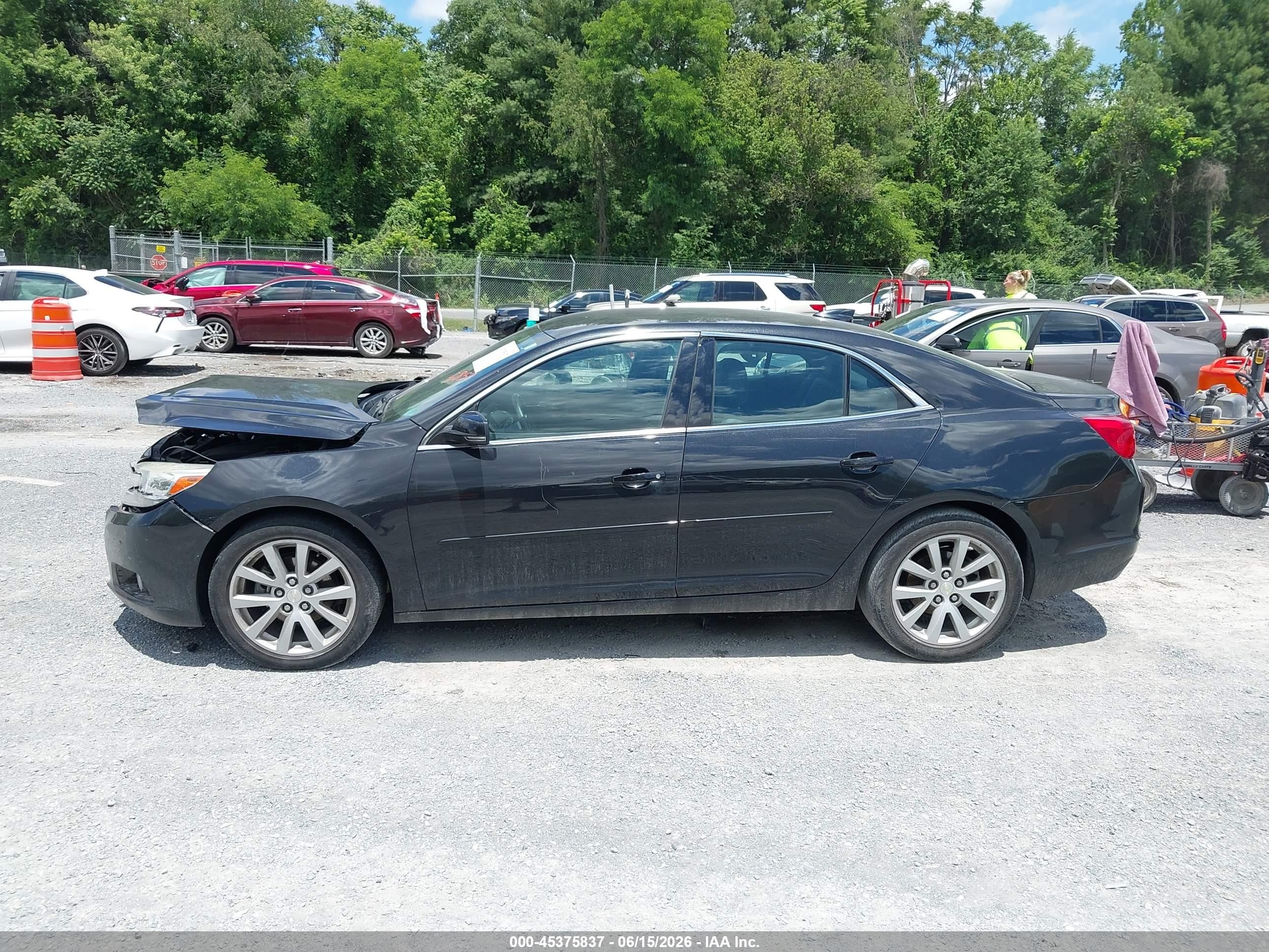2015 Chevrolet Malibu 2lt Black vin: 1G11D5SL1FF322822