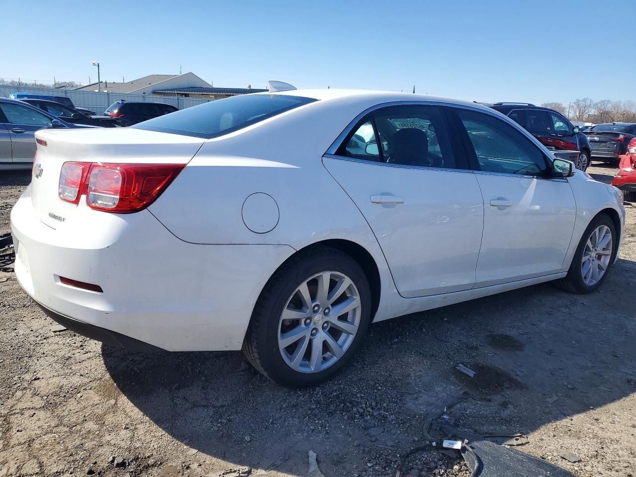2015 Chevrolet Malibu 2lt White vin: 1G11D5SL2FF102315