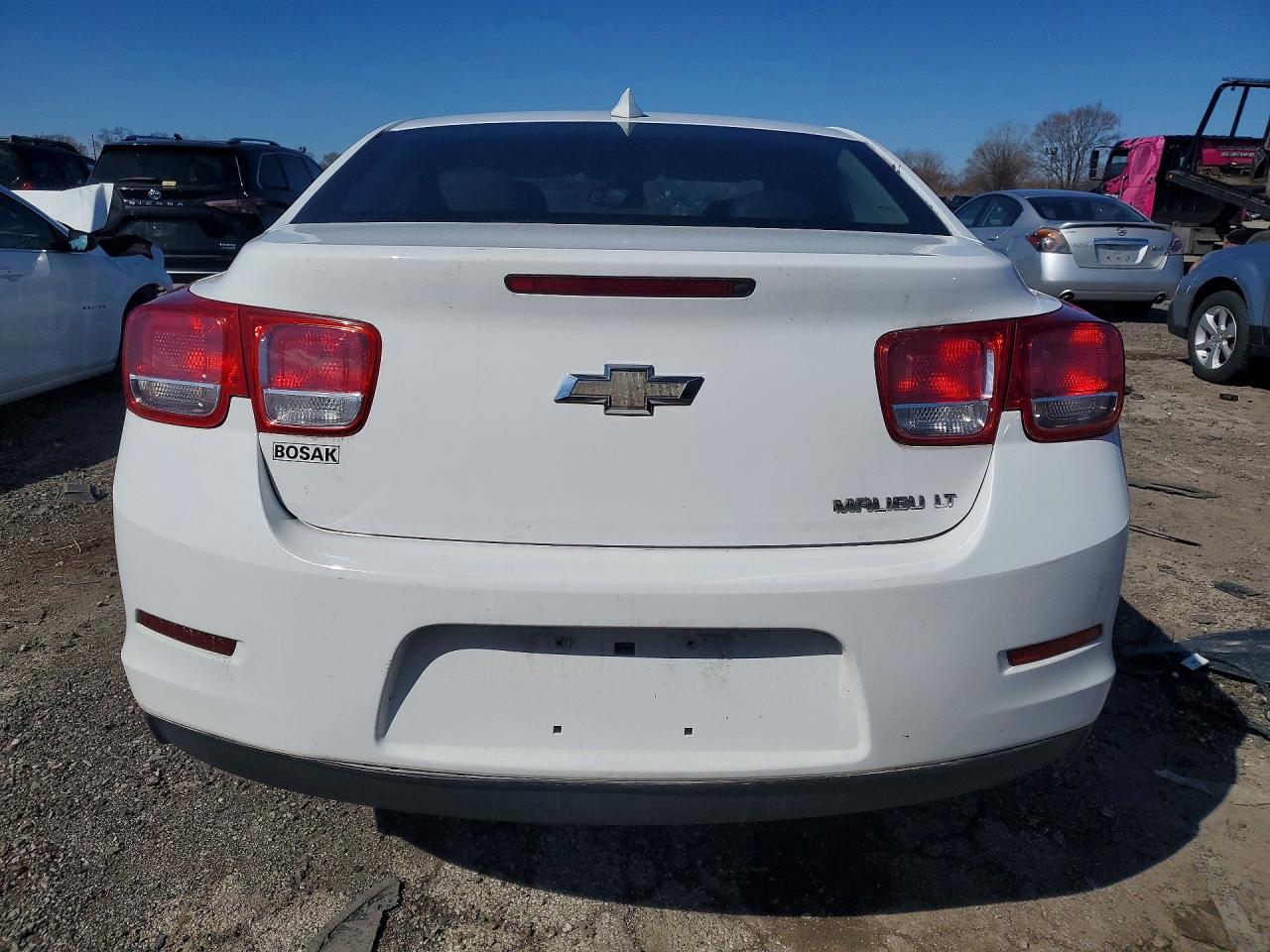 2015 Chevrolet Malibu 2lt White vin: 1G11D5SL2FF102315