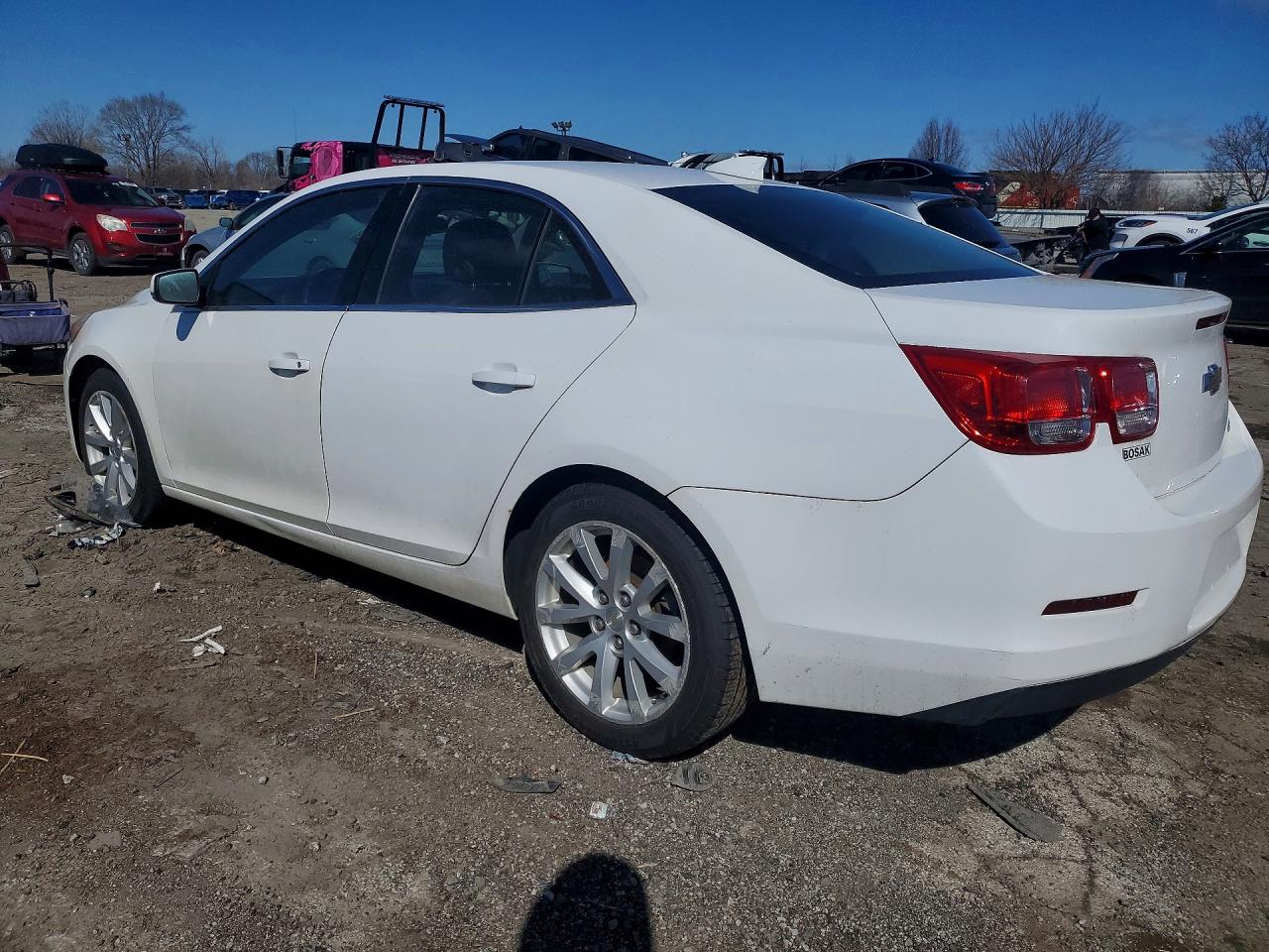 2015 Chevrolet Malibu 2lt White vin: 1G11D5SL2FF102315