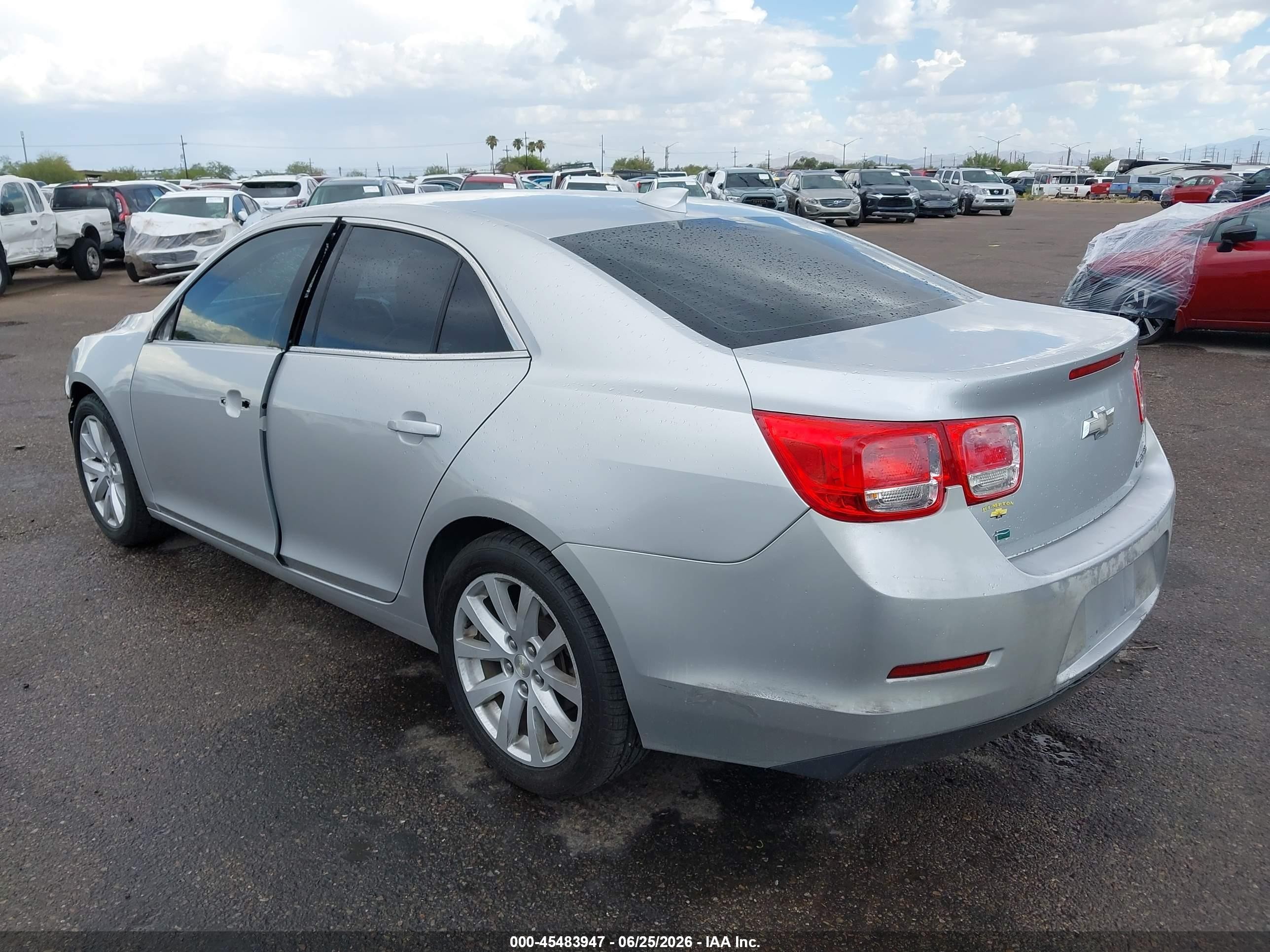 2015 Chevrolet Malibu 2lt Silver vin: 1G11D5SL2FF149859
