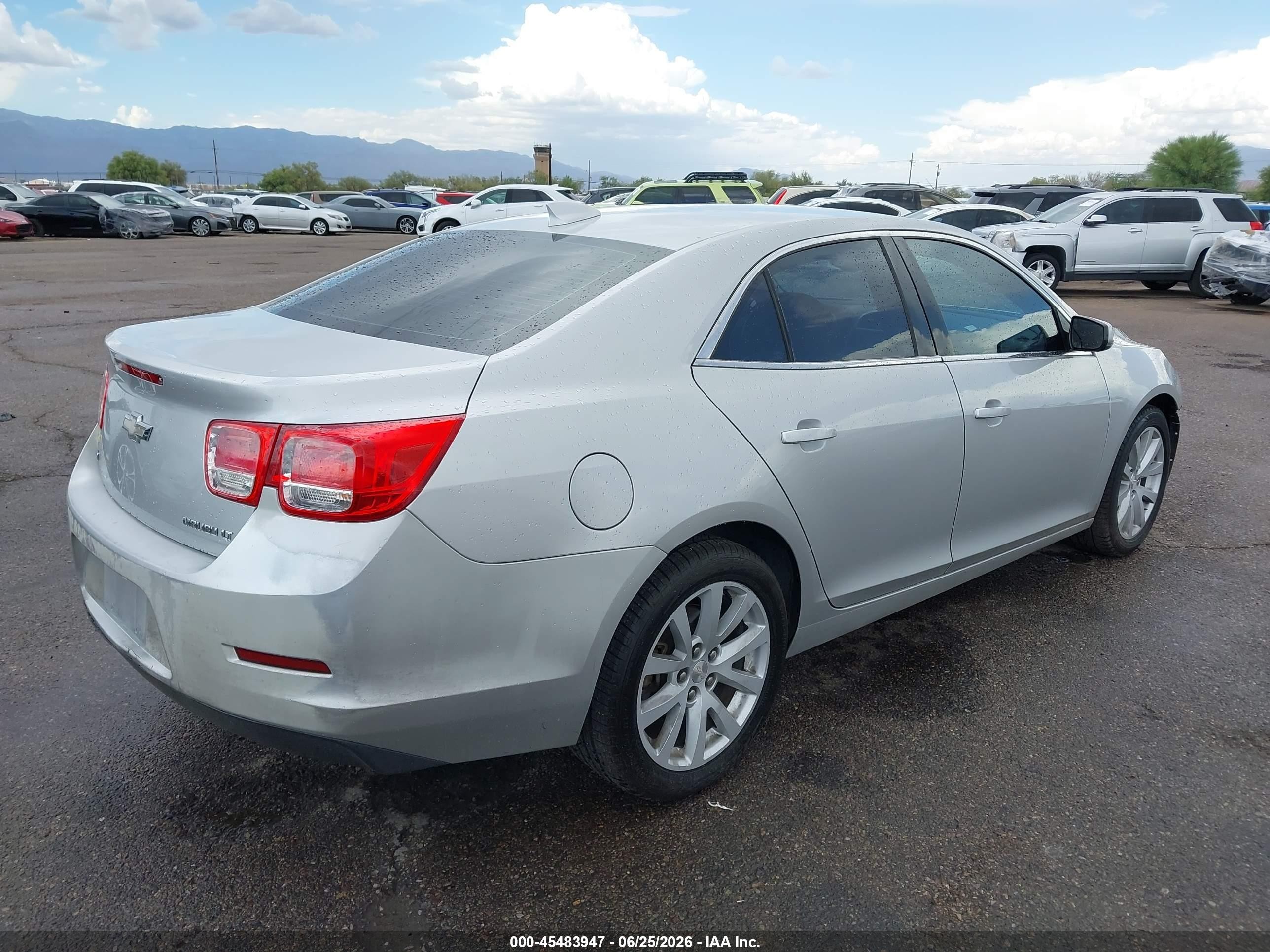 2015 Chevrolet Malibu 2lt Silver vin: 1G11D5SL2FF149859