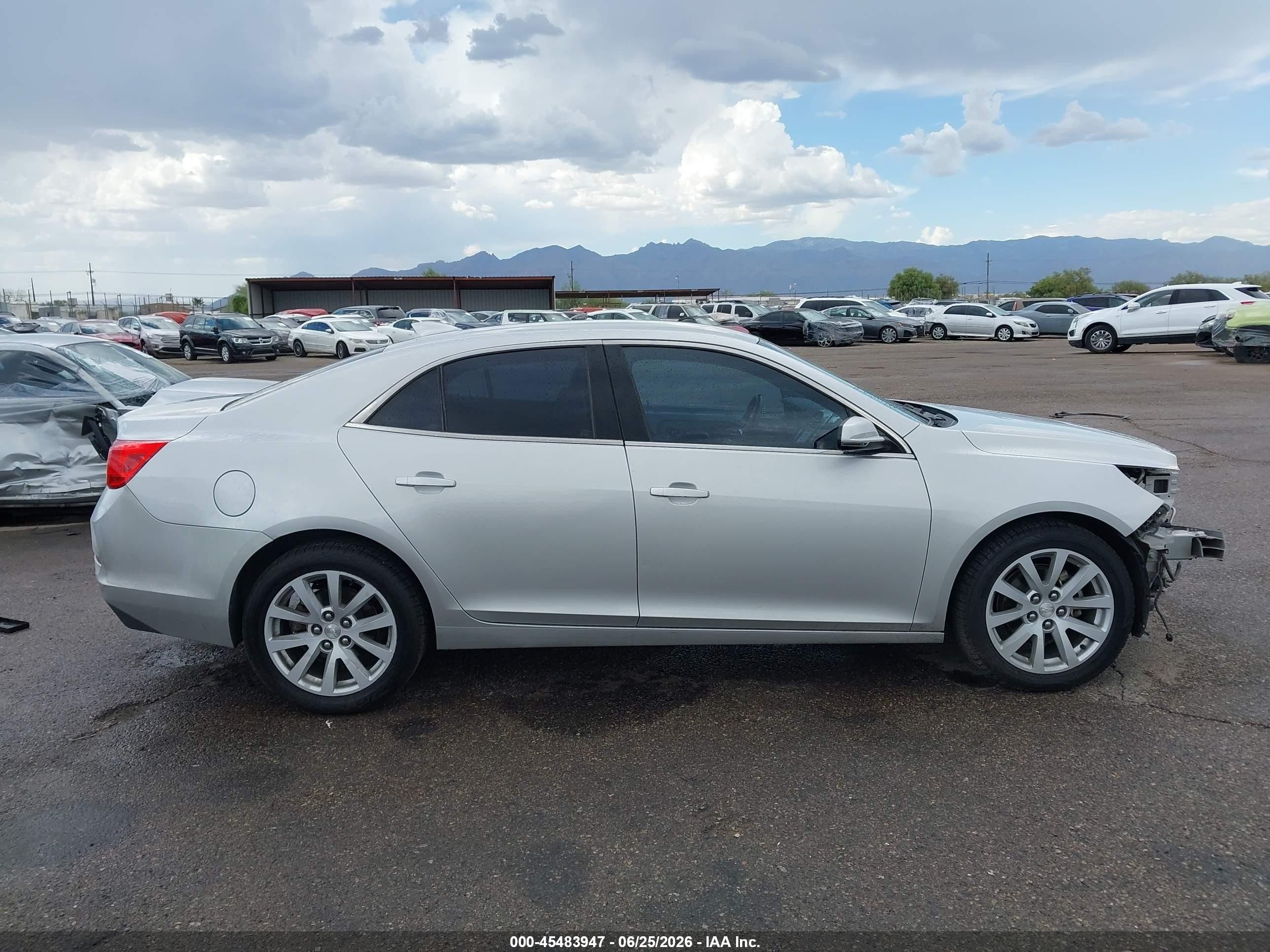 2015 Chevrolet Malibu 2lt Silver vin: 1G11D5SL2FF149859