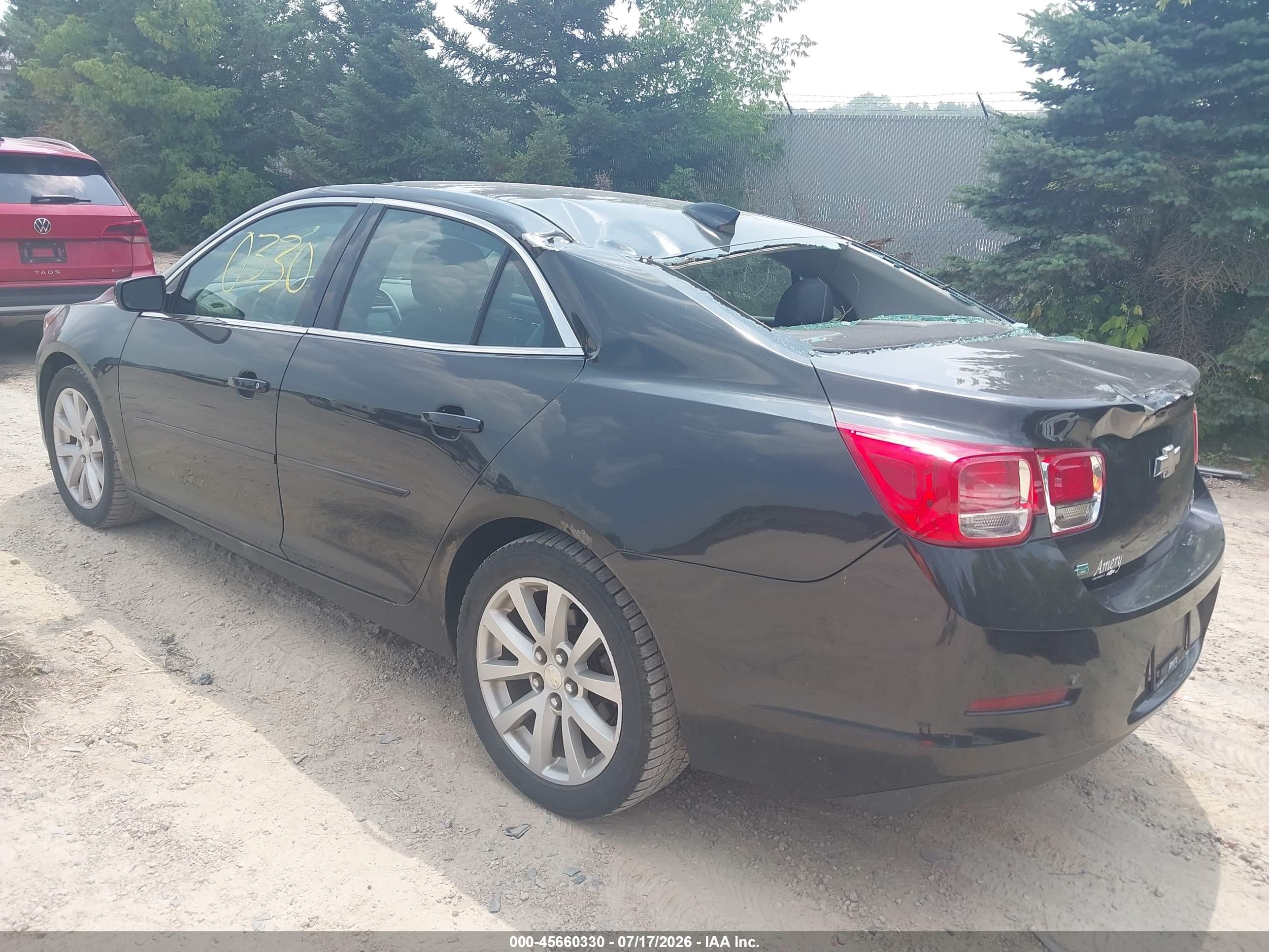 2015 Chevrolet Malibu 2lt Black vin: 1G11D5SL2FF172459