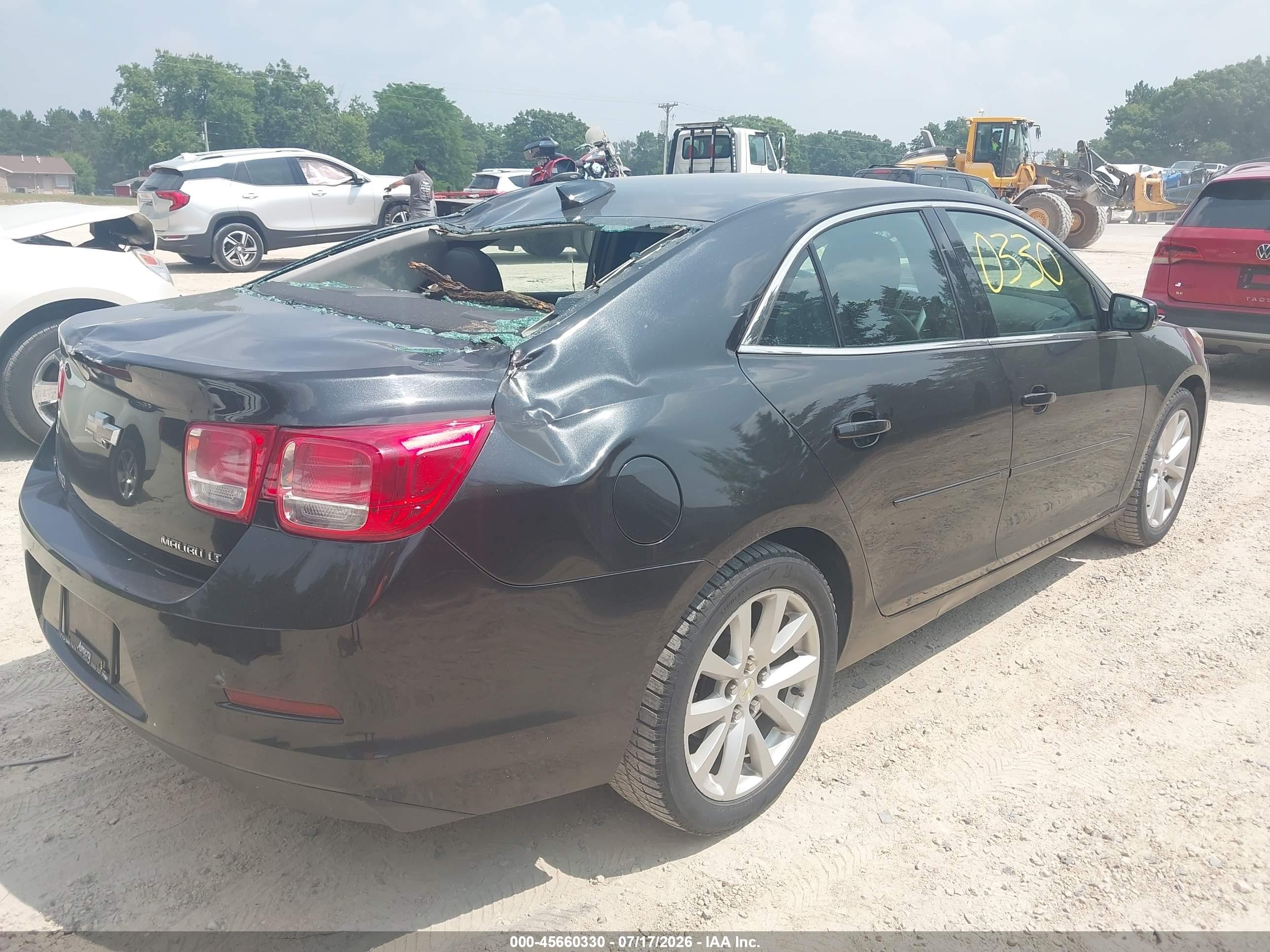 2015 Chevrolet Malibu 2lt Black vin: 1G11D5SL2FF172459