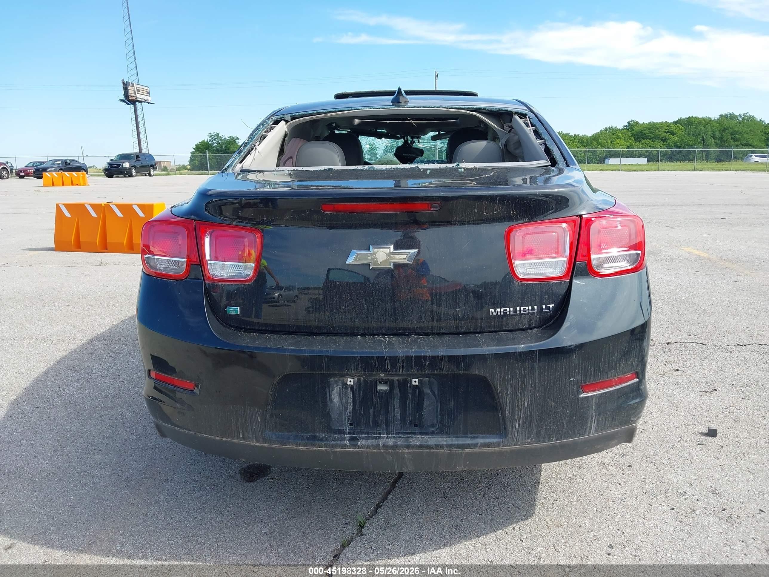 2015 Chevrolet Malibu 2lt Black vin: 1G11D5SL2FF252960