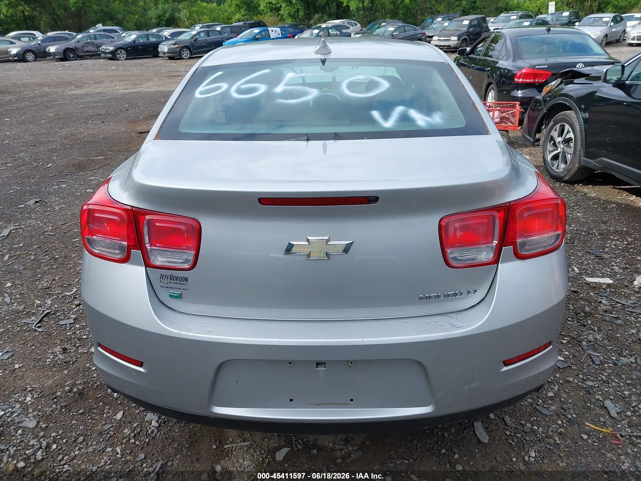 2015 Chevrolet Malibu 2lt Silver vin: 1G11D5SL2FF266650