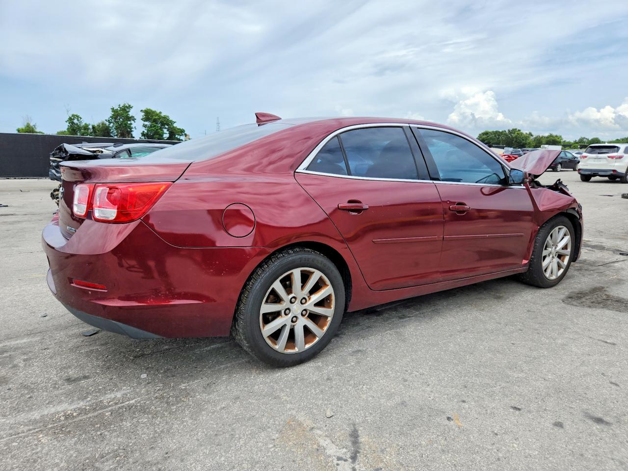 2015 Chevrolet Malibu 2lt Burgundy vin: 1G11D5SL2FF285361