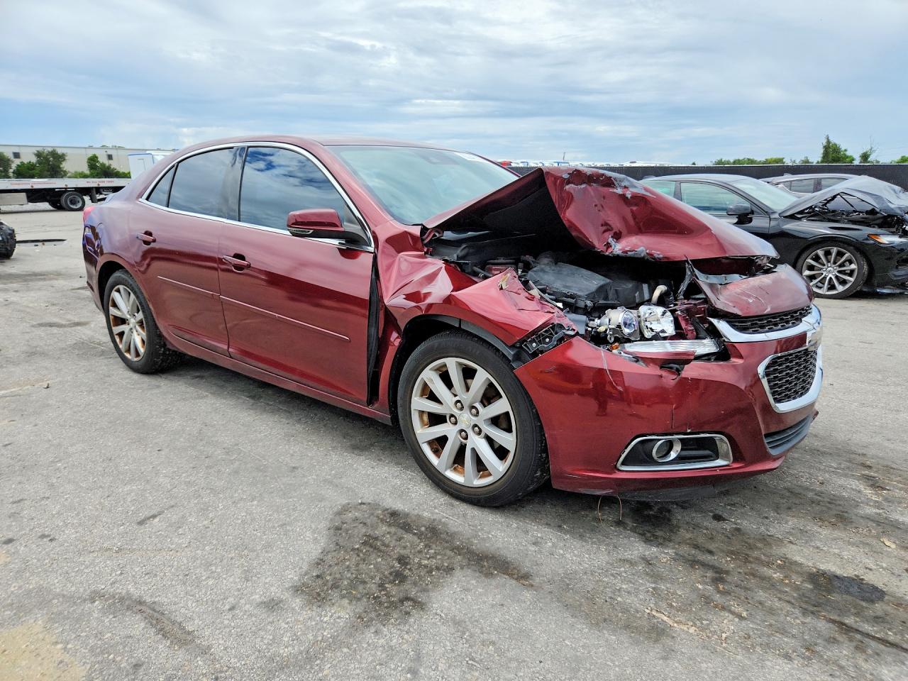 2015 Chevrolet Malibu 2lt Burgundy vin: 1G11D5SL2FF285361