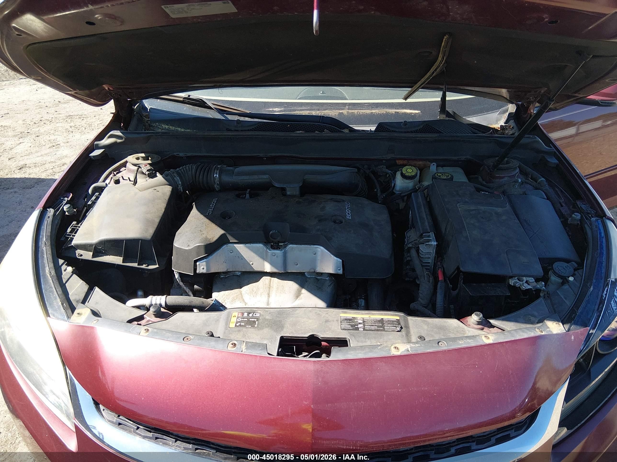 2015 Chevrolet Malibu 2lt Бордовый vin: 1G11D5SL2FF324725