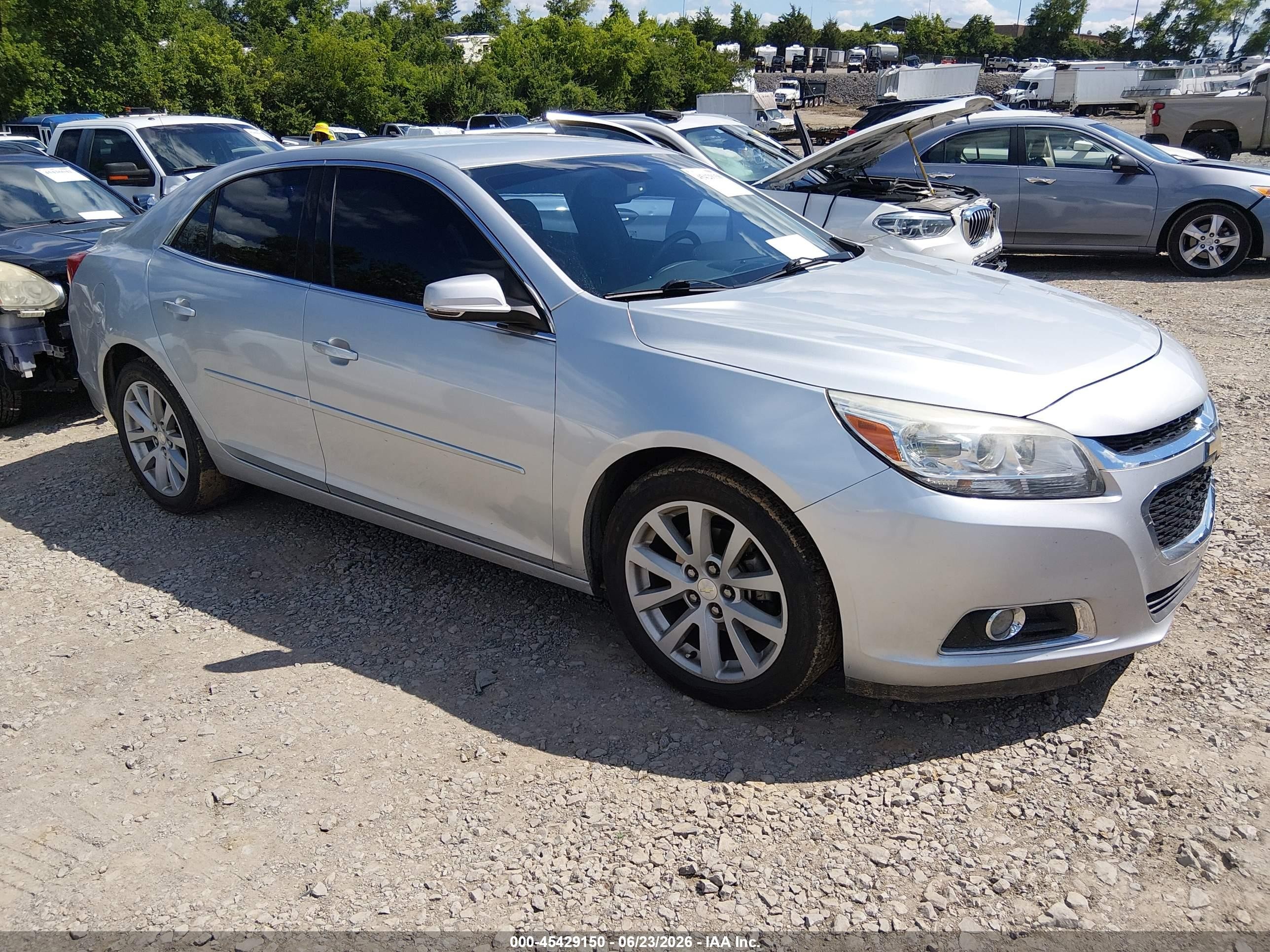 2015 Chevrolet Malibu 2lt Black vin: 1G11D5SL2FF351150