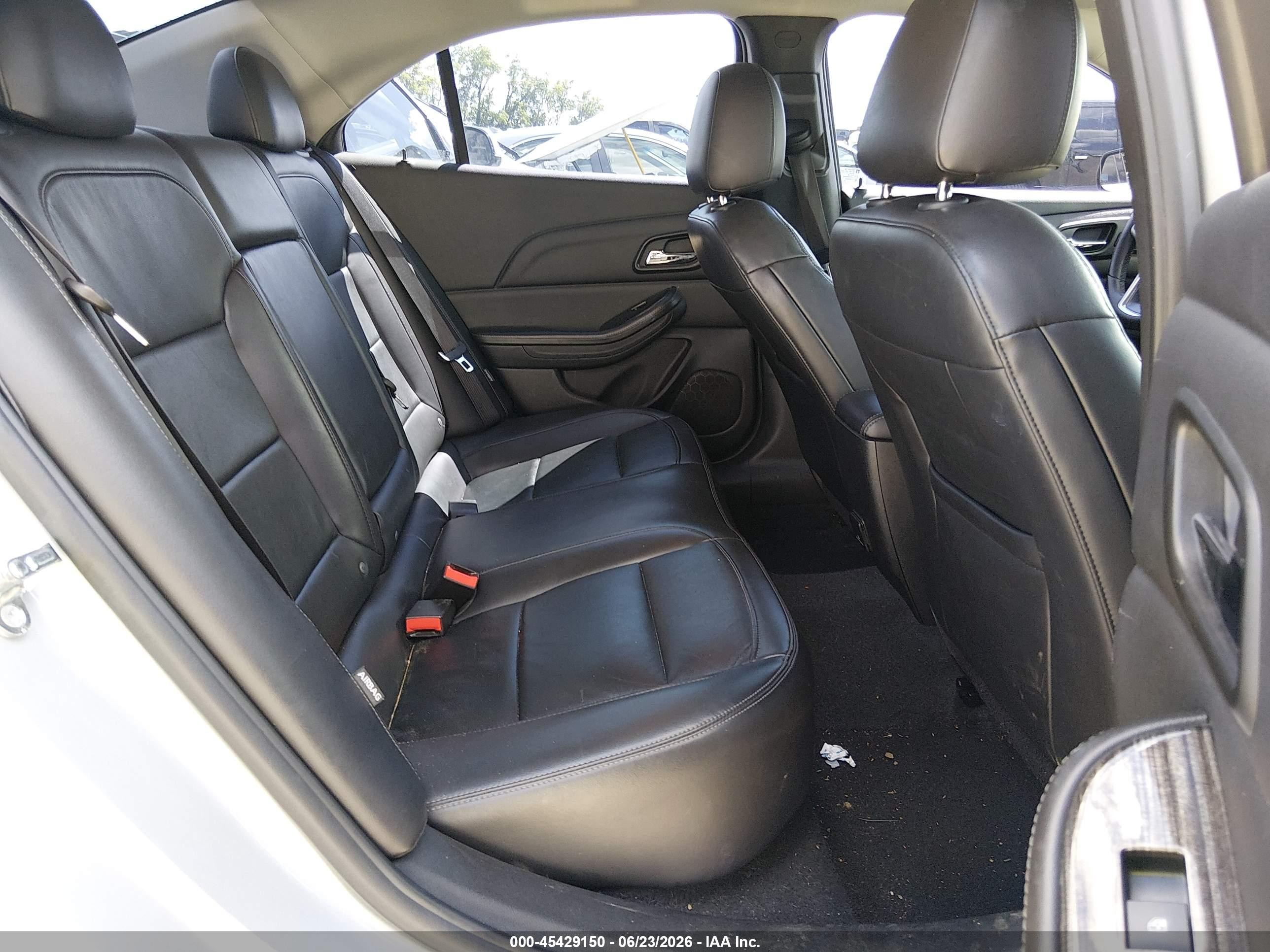 2015 Chevrolet Malibu 2lt Black vin: 1G11D5SL2FF351150