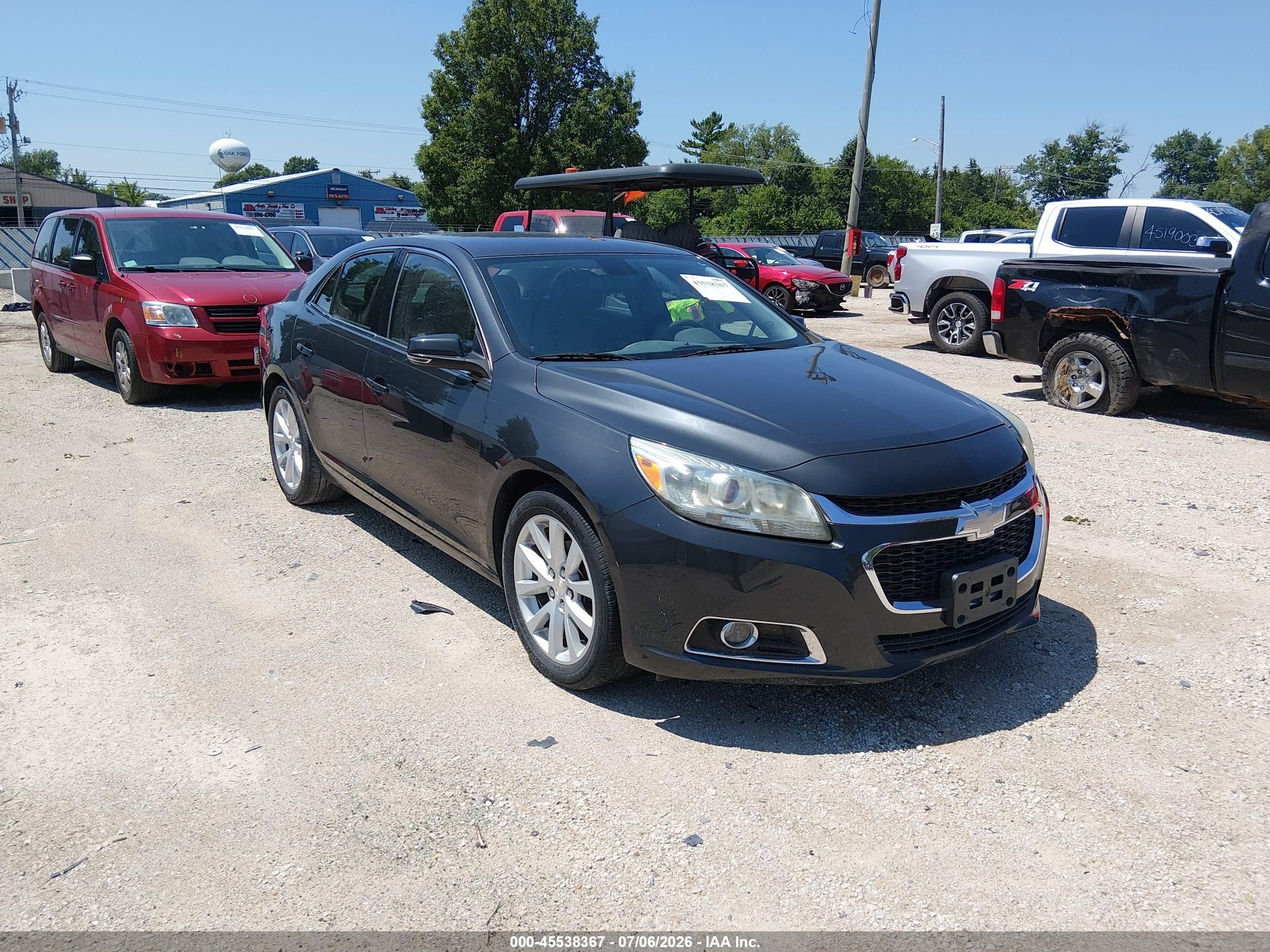 2015 Chevrolet Malibu 2lt Gray vin: 1G11D5SL3FF111413
