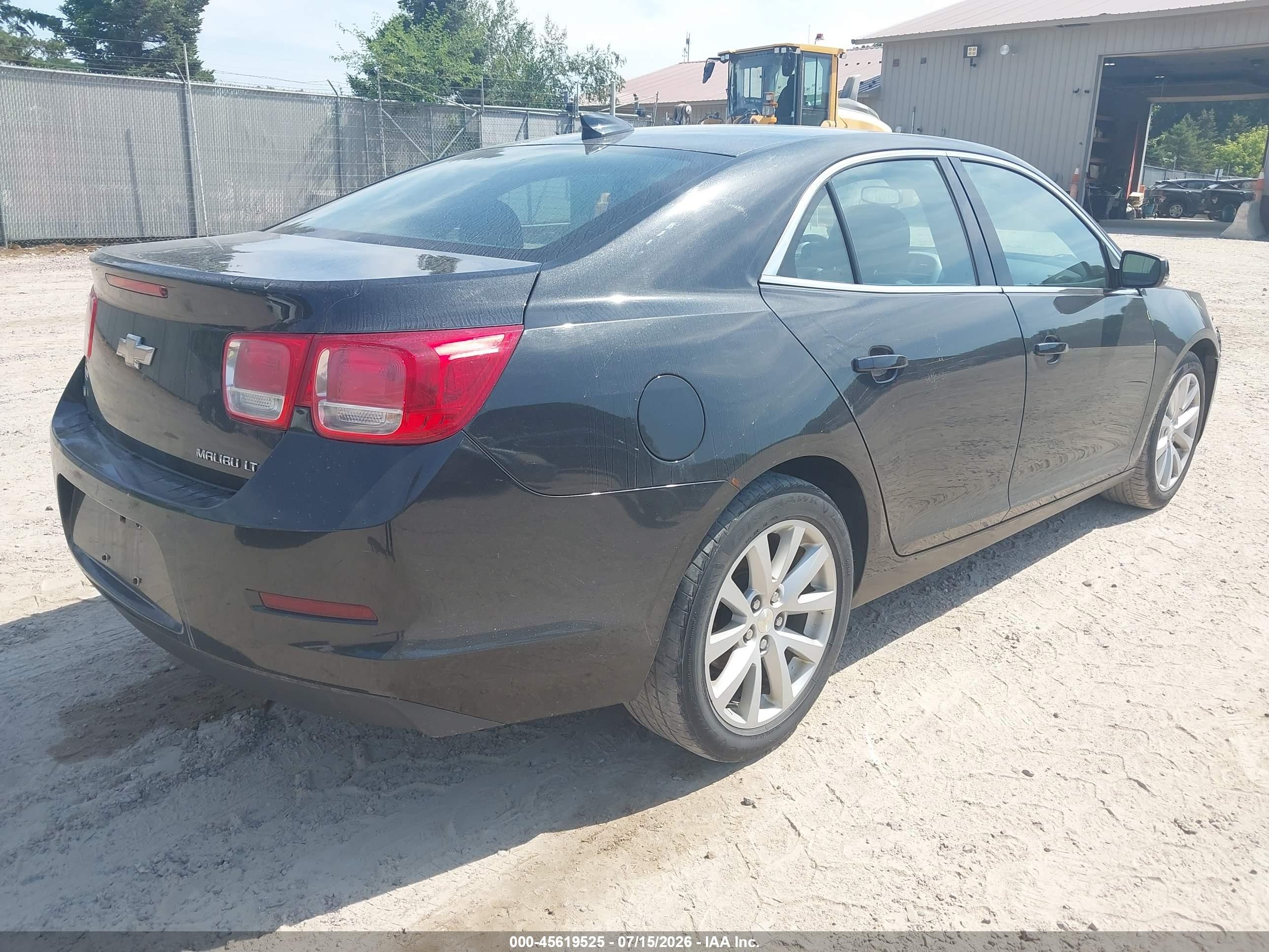 2015 Chevrolet Malibu 2lt Black vin: 1G11D5SL3FF119866