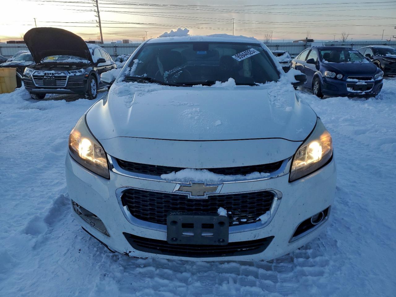 2015 Chevrolet Malibu 2lt White vin: 1G11D5SL3FF127868