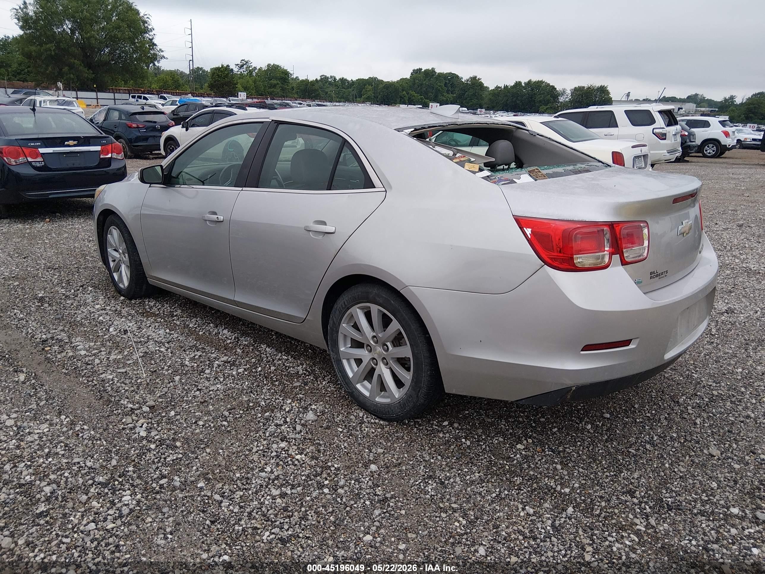 2015 Chevrolet Malibu 2lt Silver vin: 1G11D5SL3FF145111