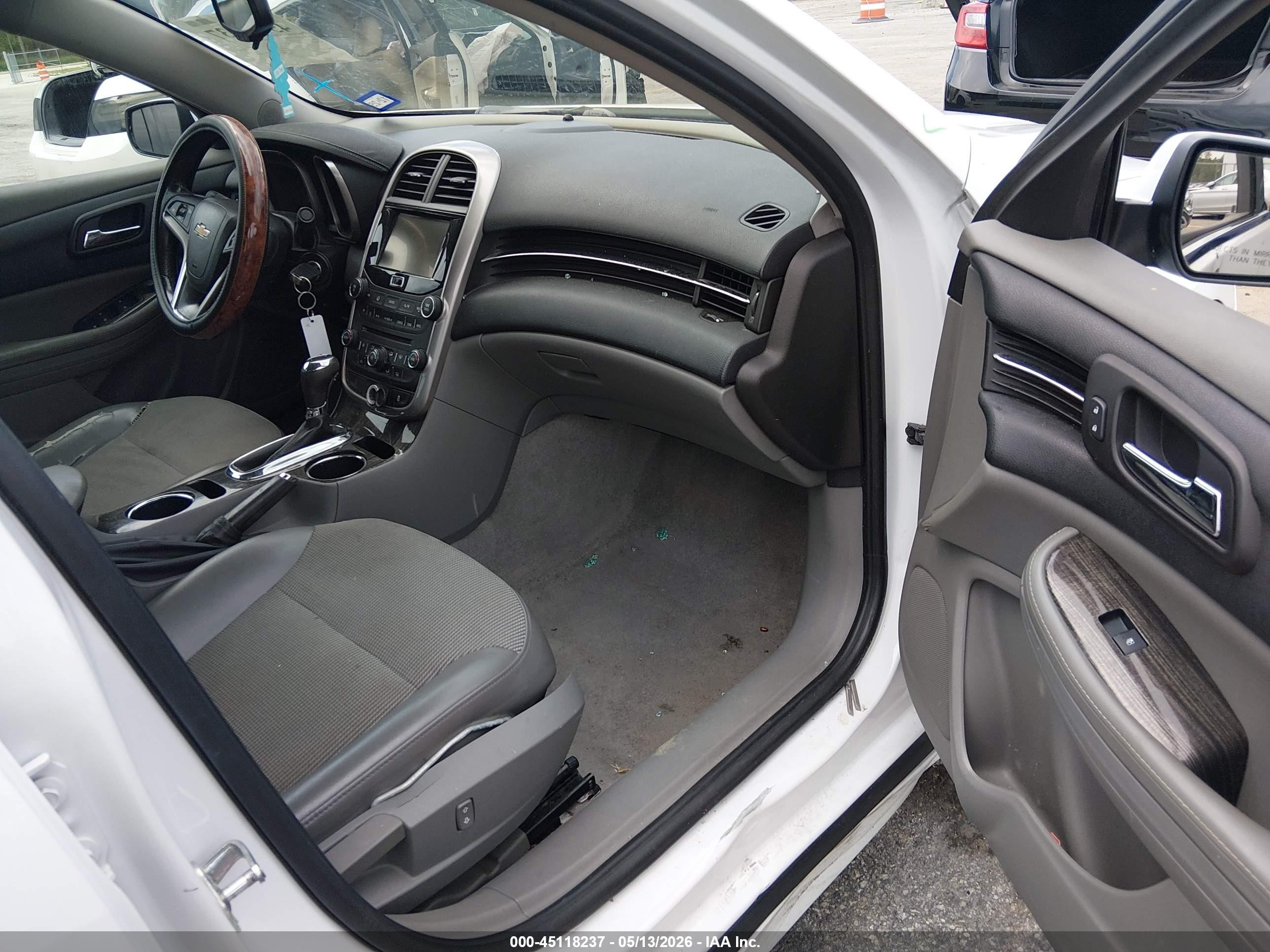 2015 Chevrolet Malibu 2lt White vin: 1G11D5SL3FF151913