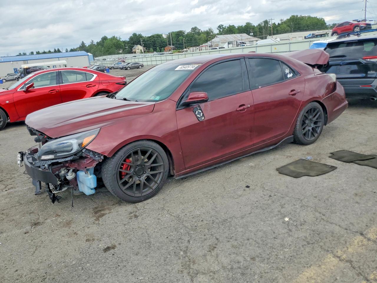 2015 Chevrolet Malibu 2lt Burgundy vin: 1G11D5SL3FF226660