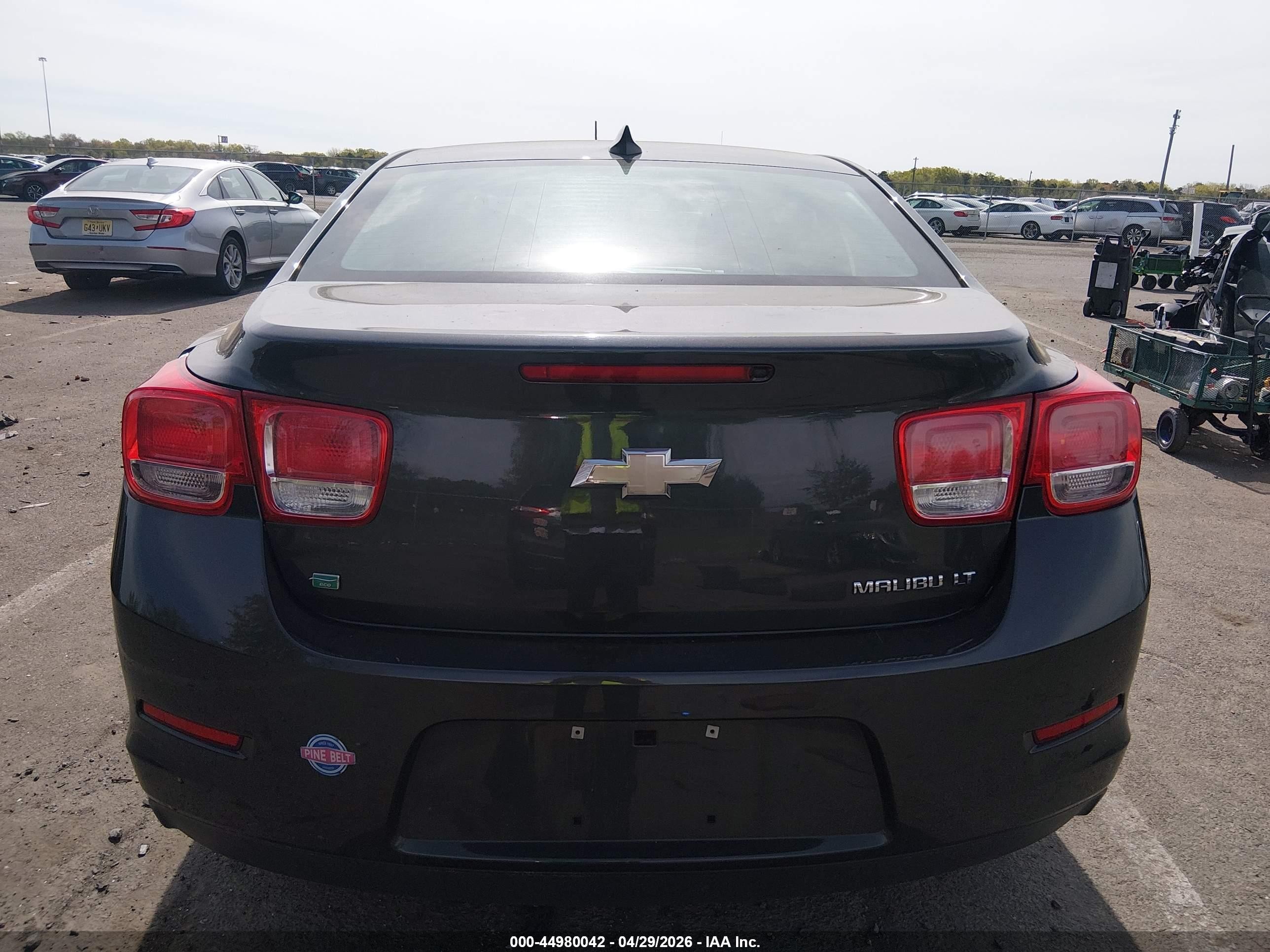 2015 Chevrolet Malibu 2lt Gray vin: 1G11D5SL4FF273289