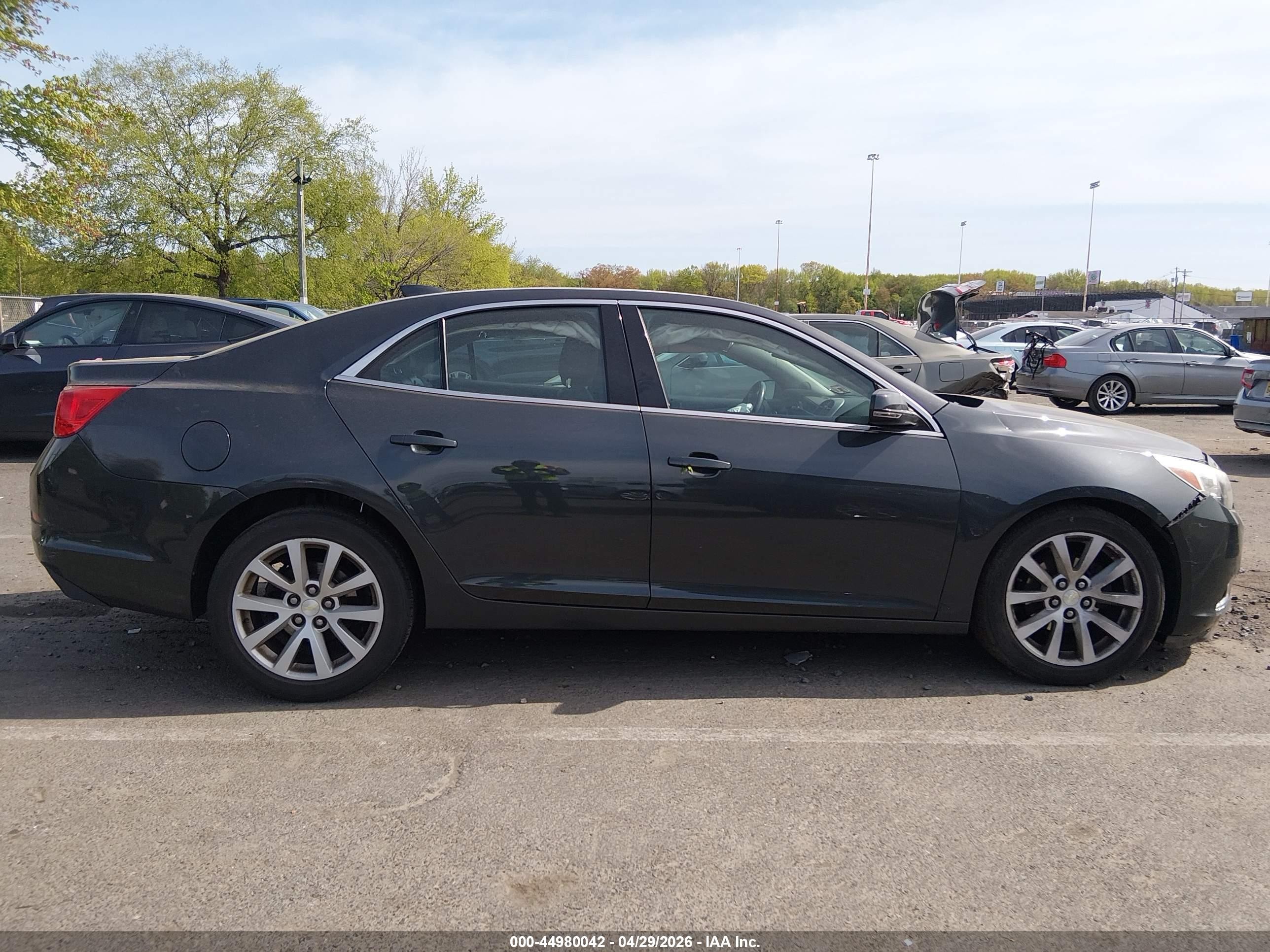 2015 Chevrolet Malibu 2lt Gray vin: 1G11D5SL4FF273289