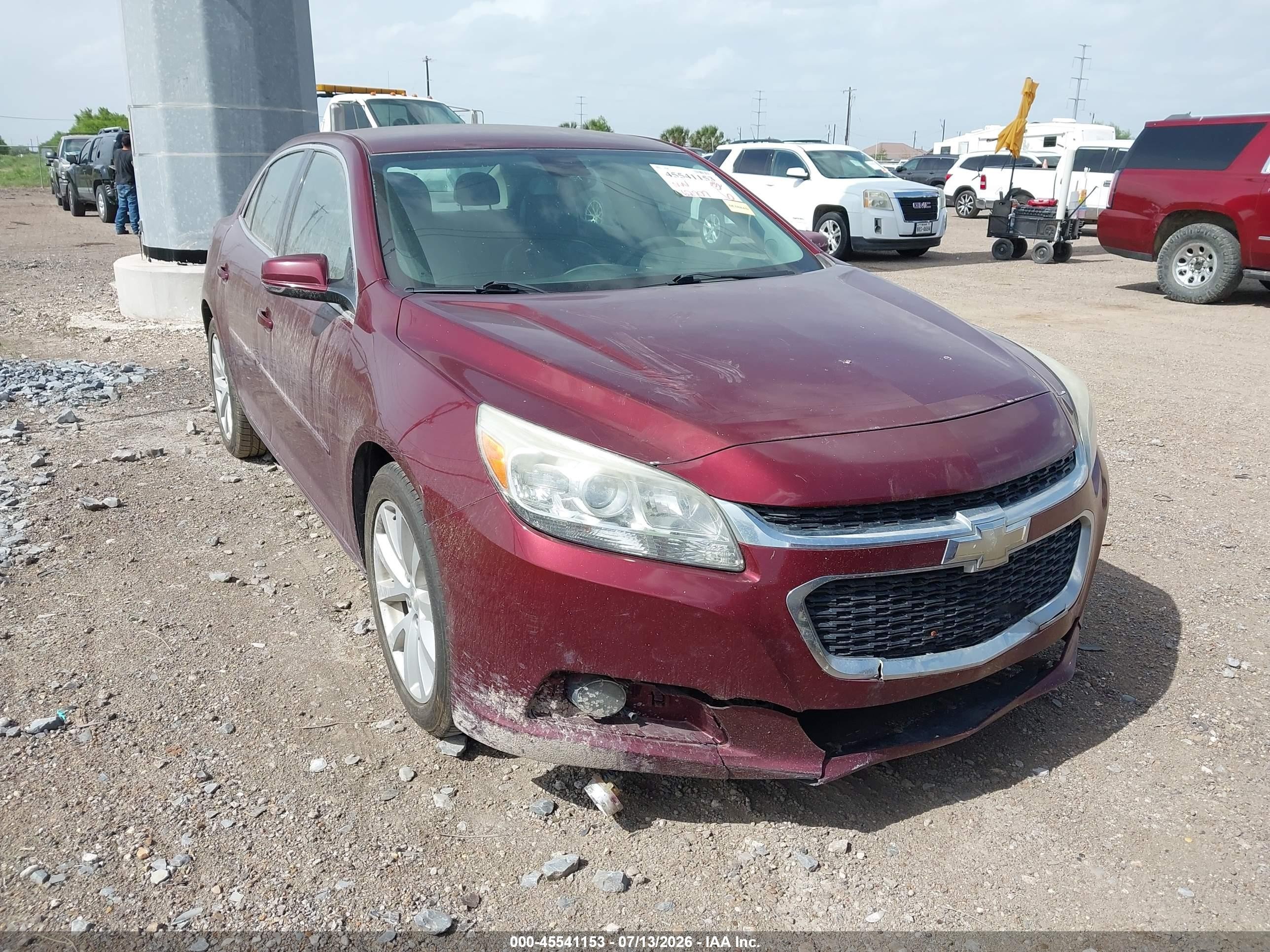 2015 Chevrolet Malibu 2lt Burgundy vin: 1G11D5SL4FF300880