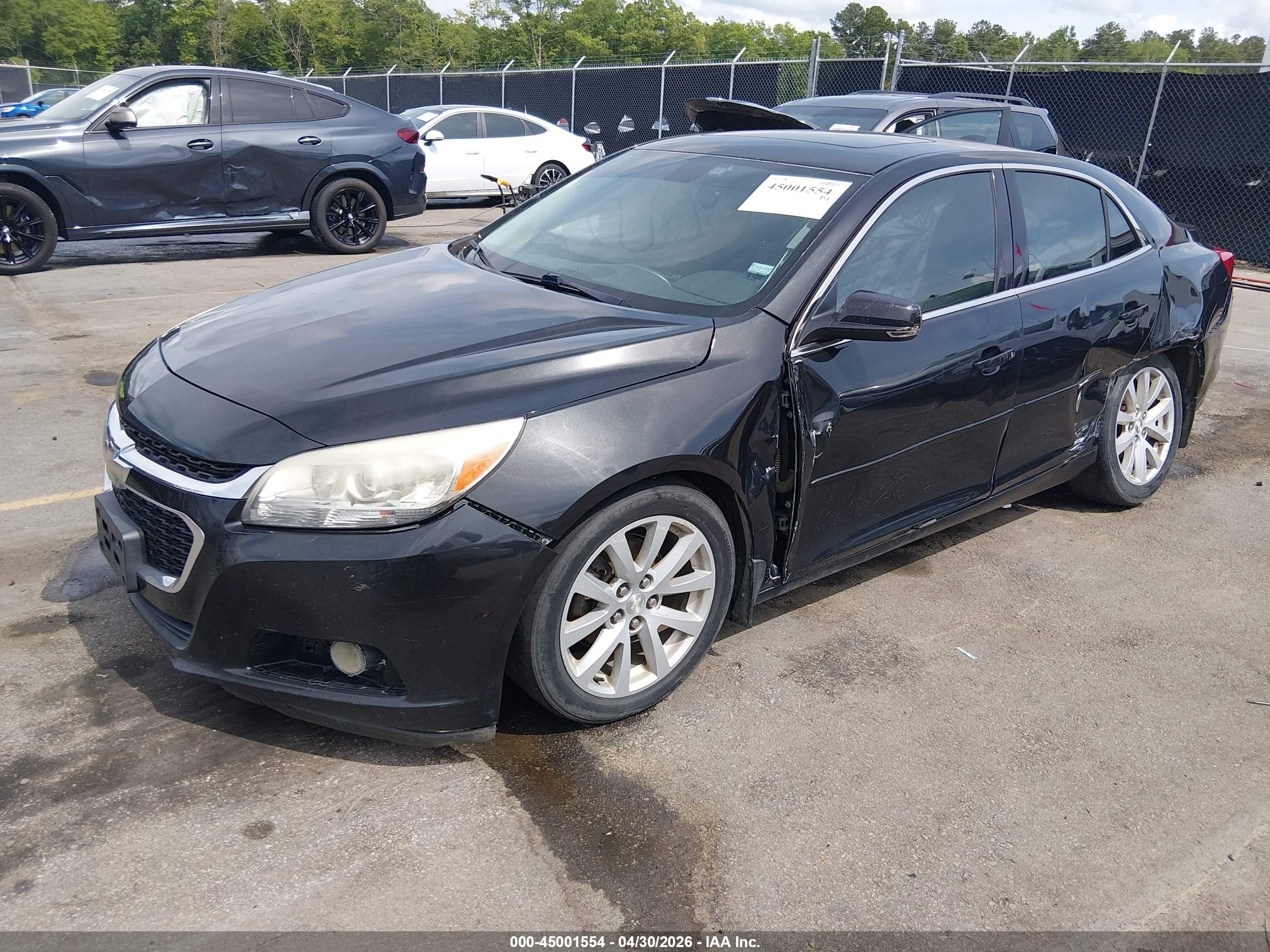 2015 Chevrolet Malibu 2lt Black vin: 1G11D5SL4FF309143