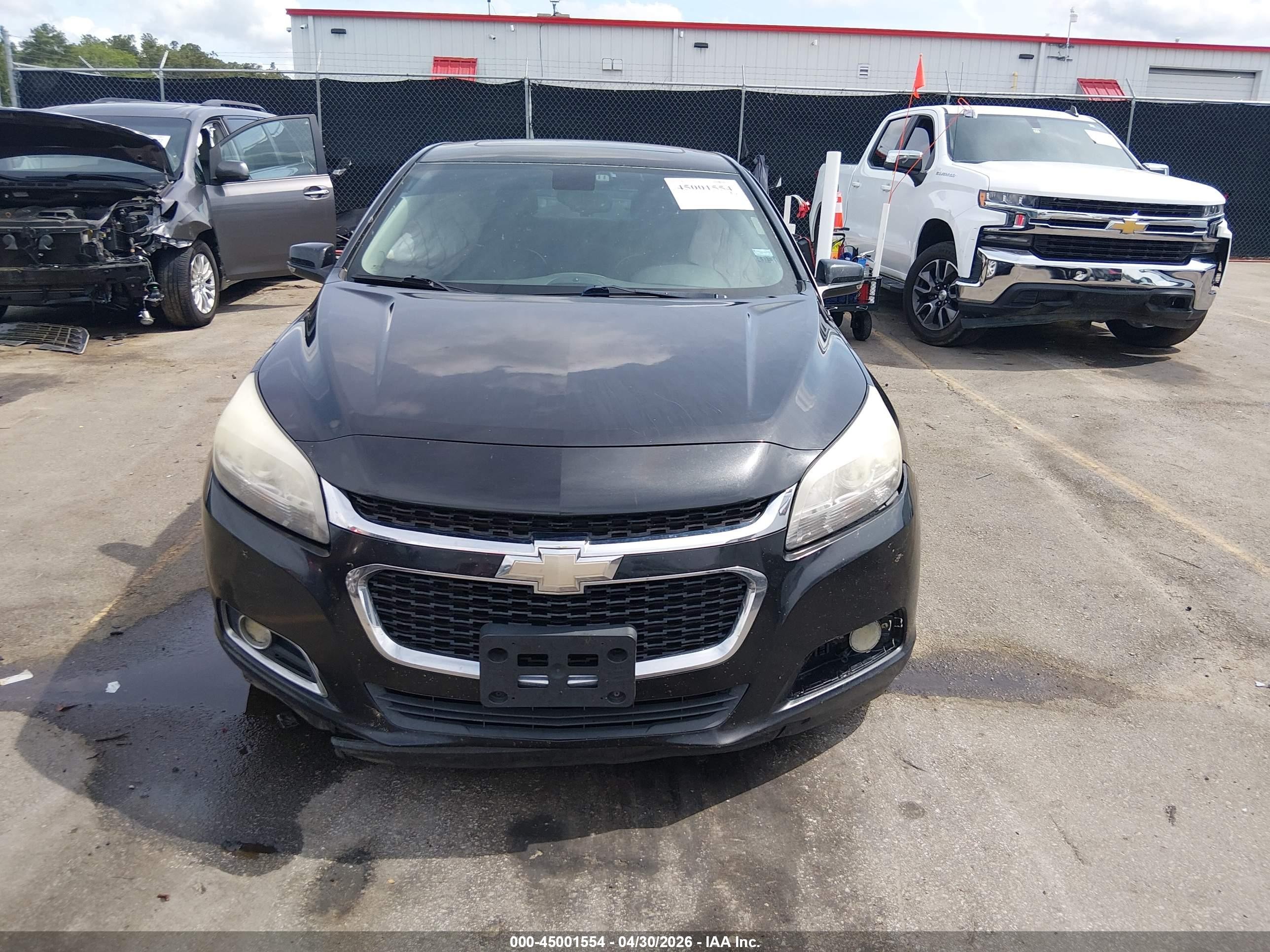 2015 Chevrolet Malibu 2lt Black vin: 1G11D5SL4FF309143