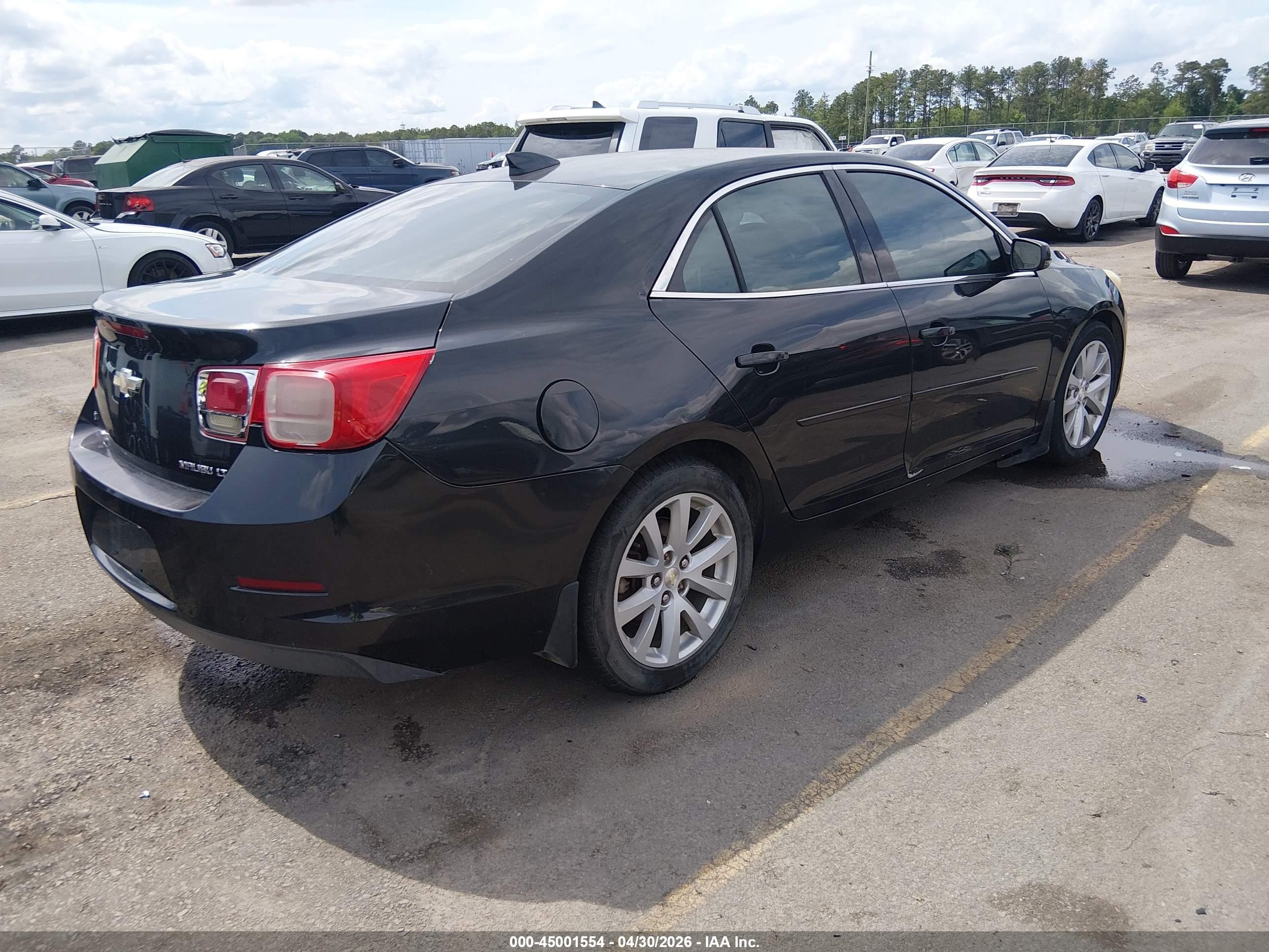 2015 Chevrolet Malibu 2lt Black vin: 1G11D5SL4FF309143
