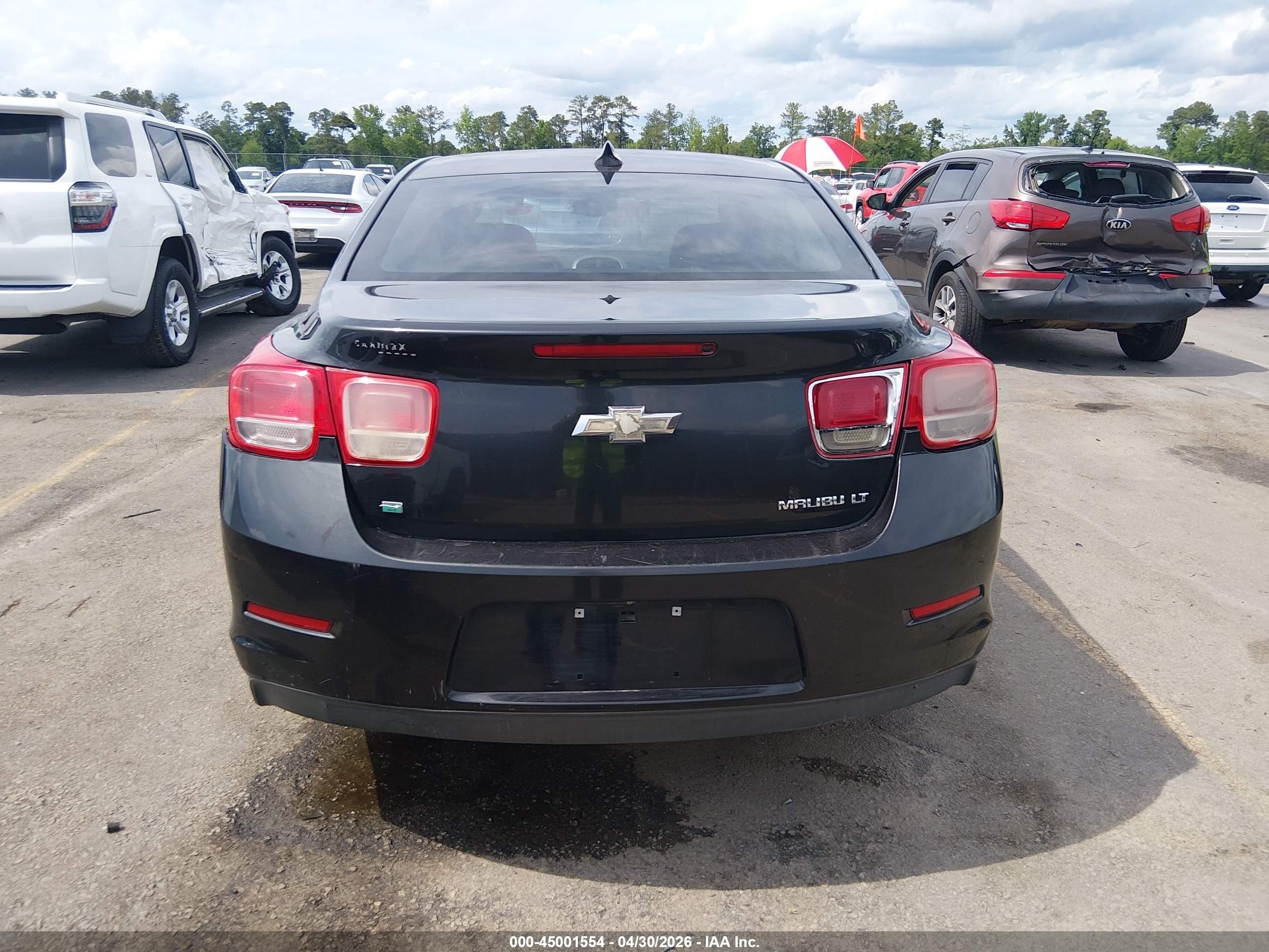 2015 Chevrolet Malibu 2lt Black vin: 1G11D5SL4FF309143