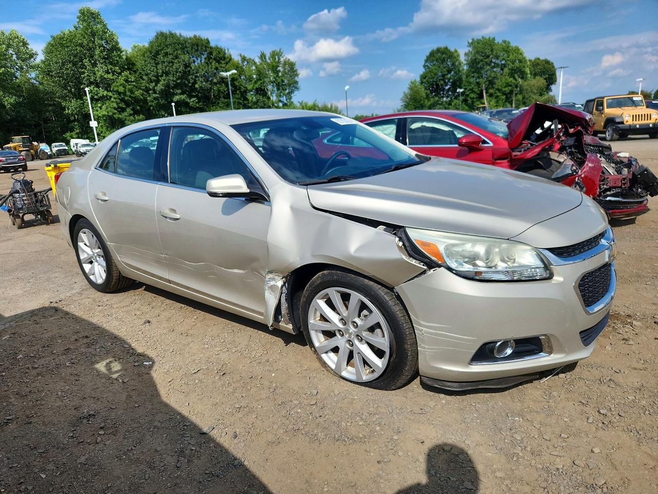 2015 Chevrolet Malibu 2lt Серебряный vin: 1G11D5SL5FF117844