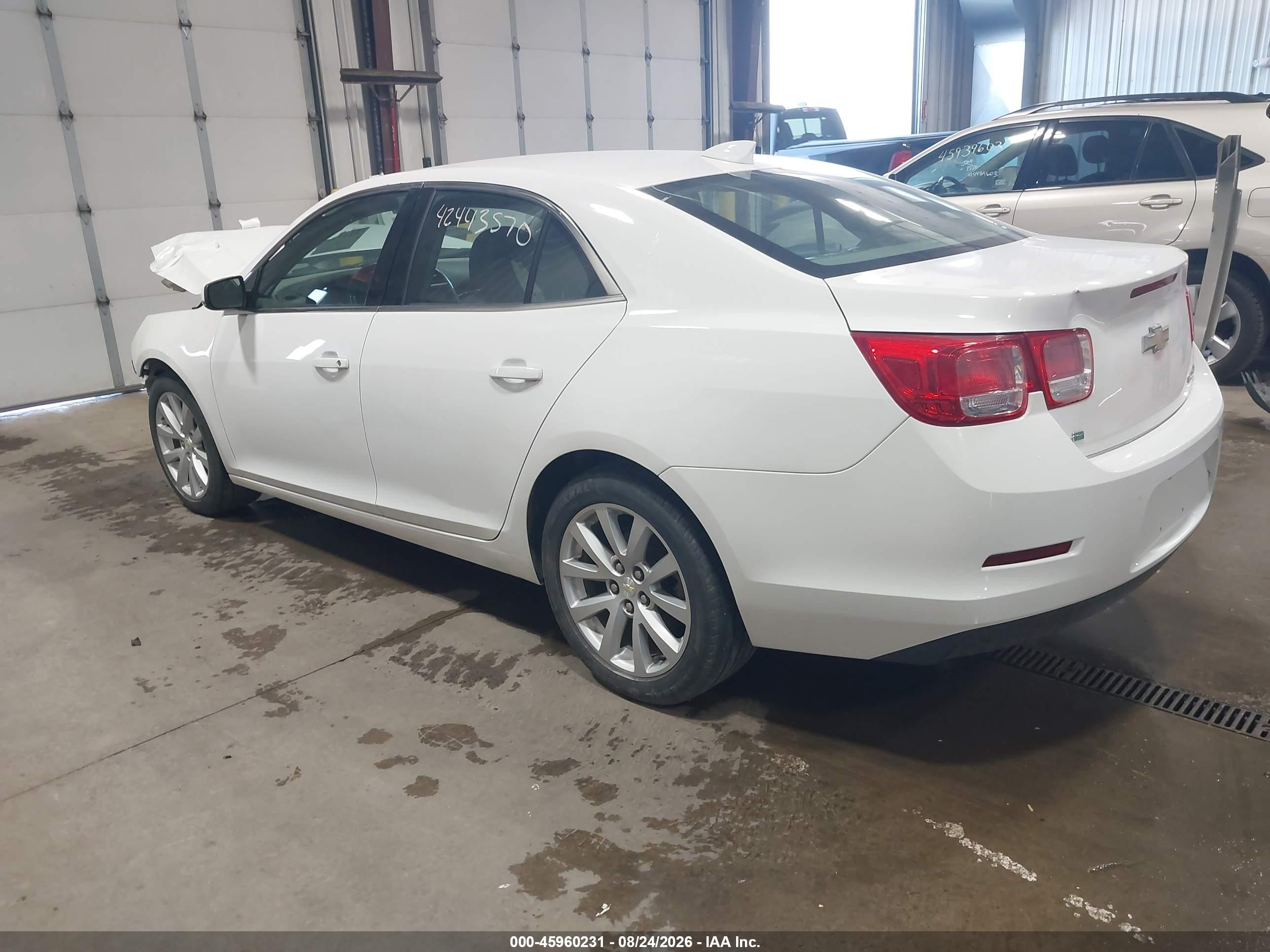 2015 Chevrolet Malibu 2lt White vin: 1G11D5SL5FF144381