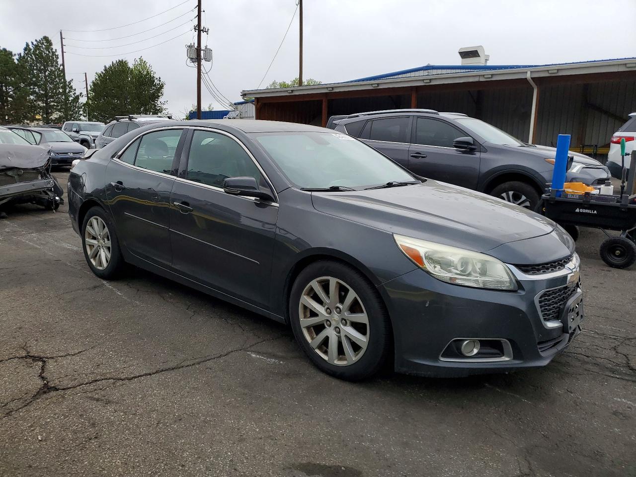 2015 Chevrolet Malibu 2lt Gray vin: 1G11D5SL5FF197517