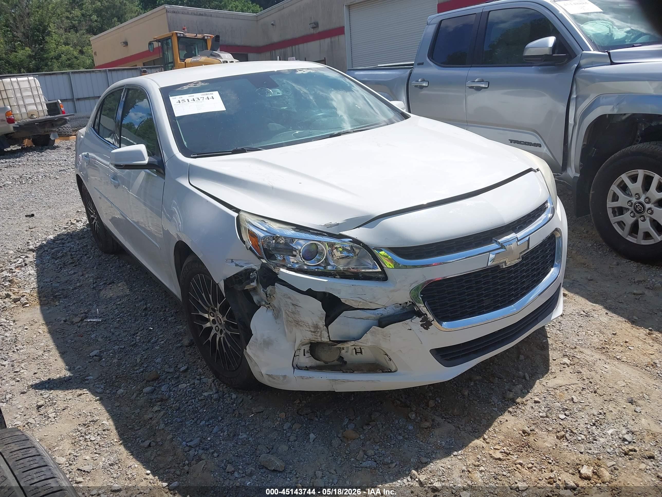 2015 Chevrolet Malibu 2lt White vin: 1G11D5SL5FU122912