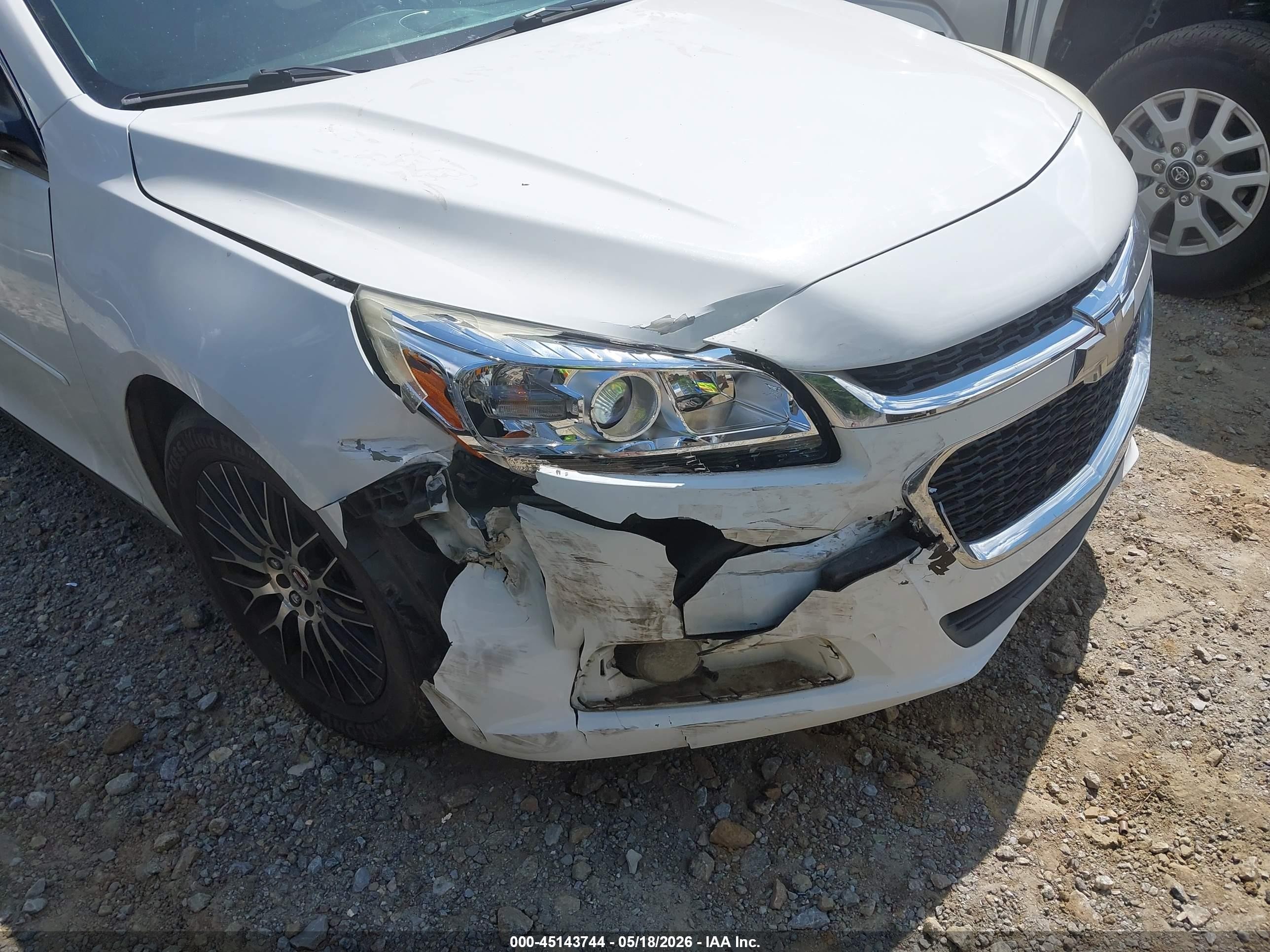 2015 Chevrolet Malibu 2lt White vin: 1G11D5SL5FU122912