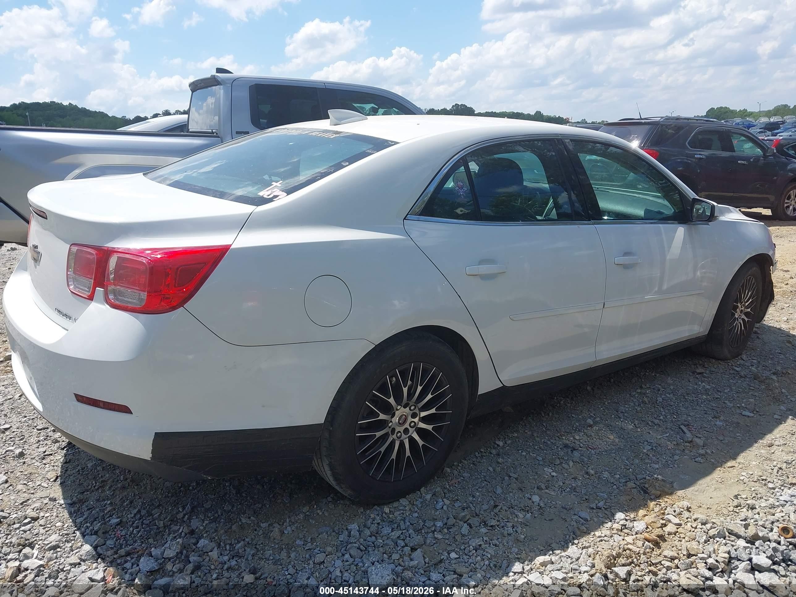 2015 Chevrolet Malibu 2lt White vin: 1G11D5SL5FU122912